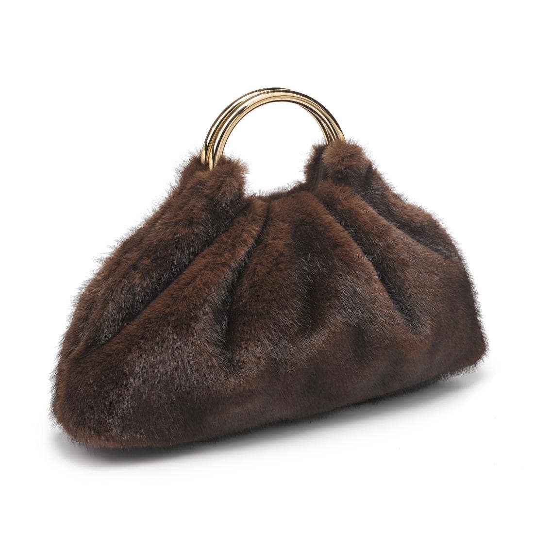 Keala Faux Fur Evening Bag