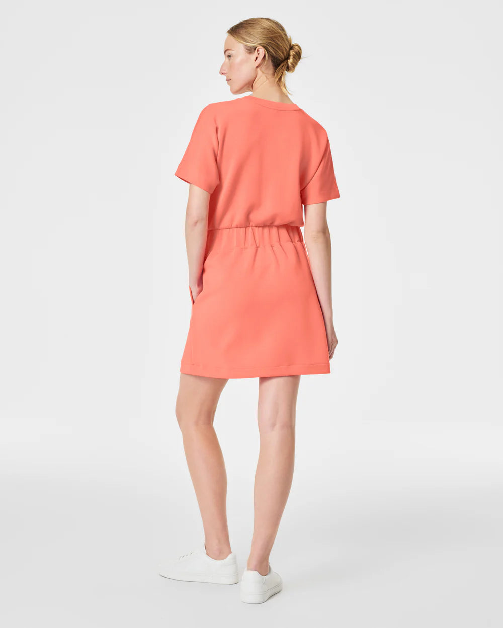 Cinched waist t shirt dress on sale