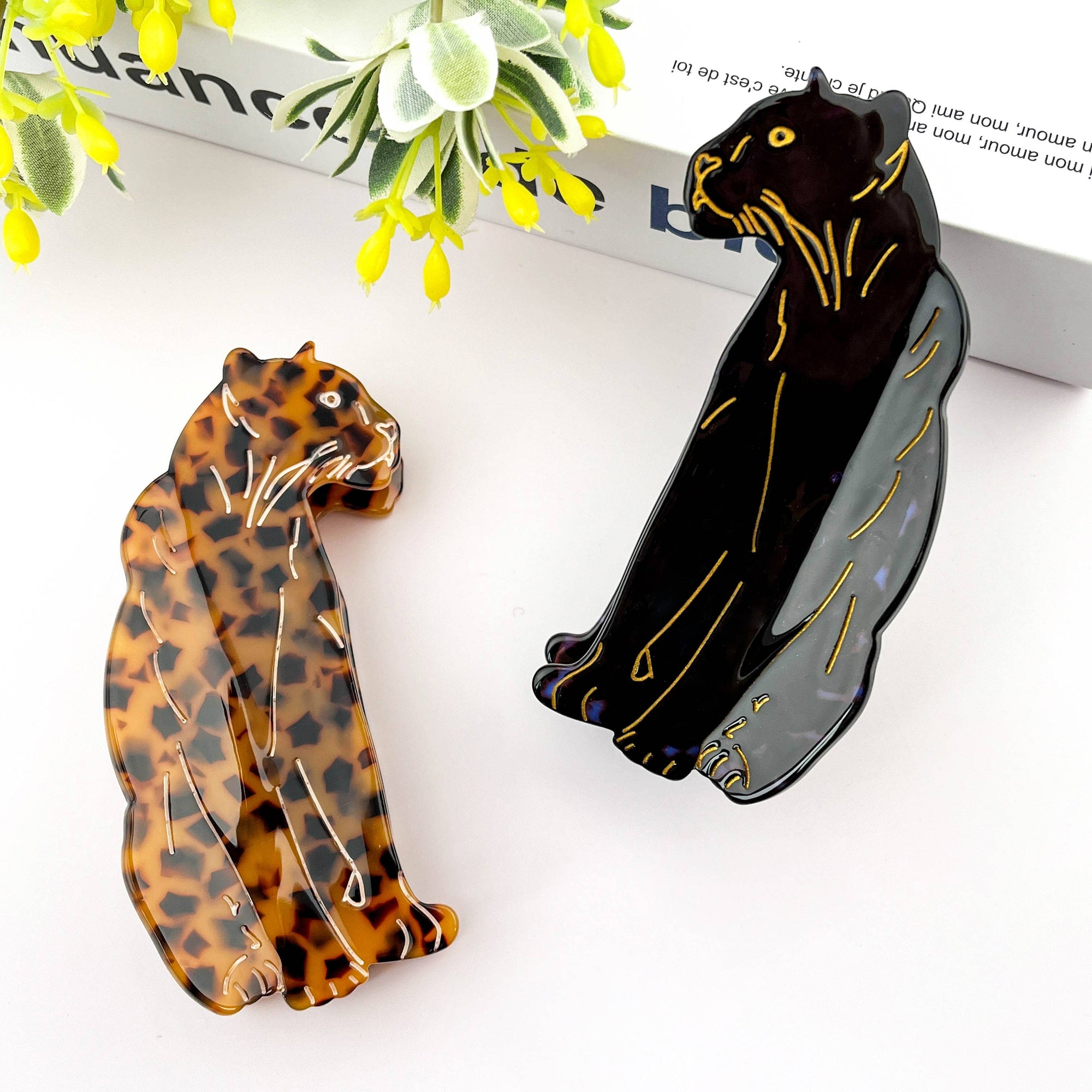 Jaguar Hair Clip
