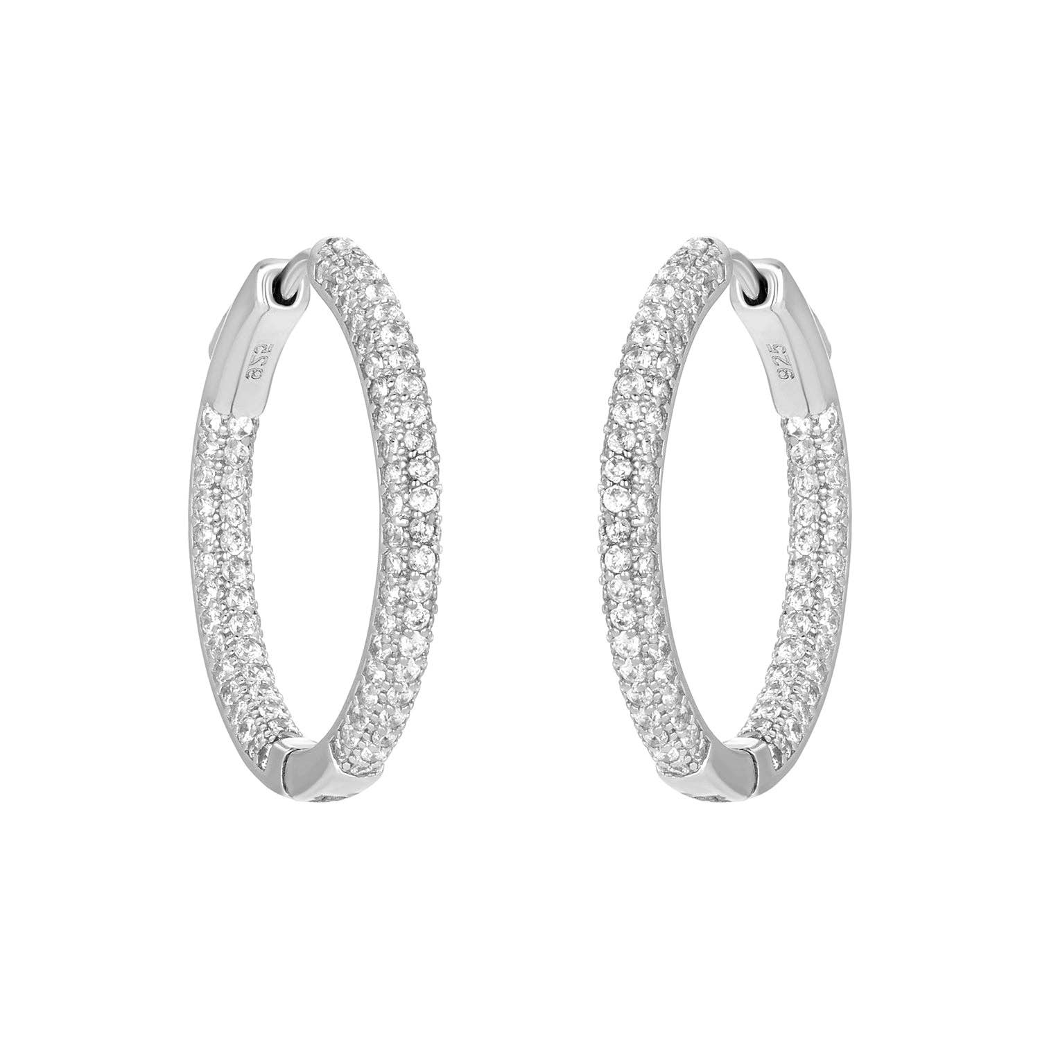 Eliette Pave Hoops