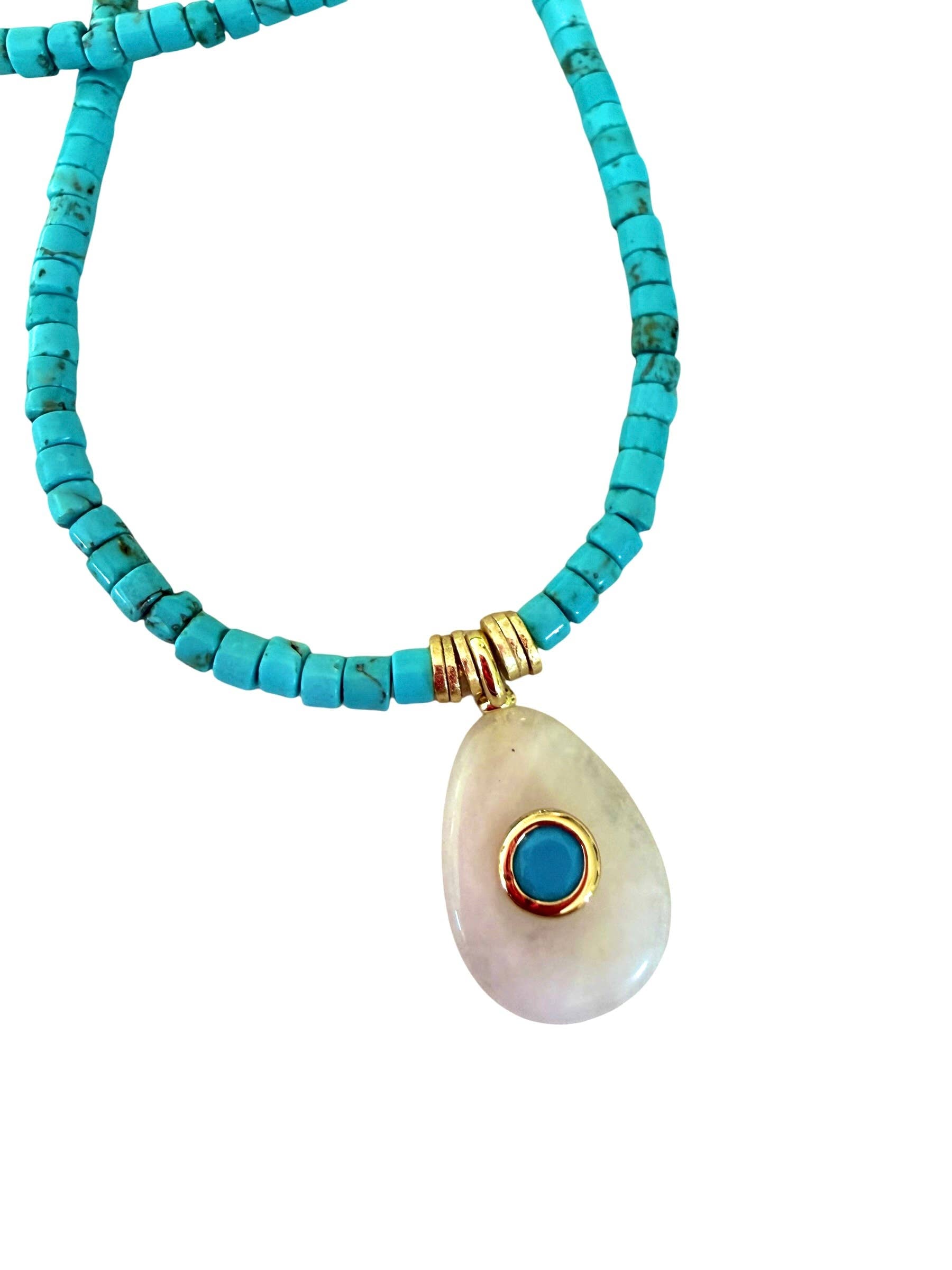 Tulum Turquoise Necklace