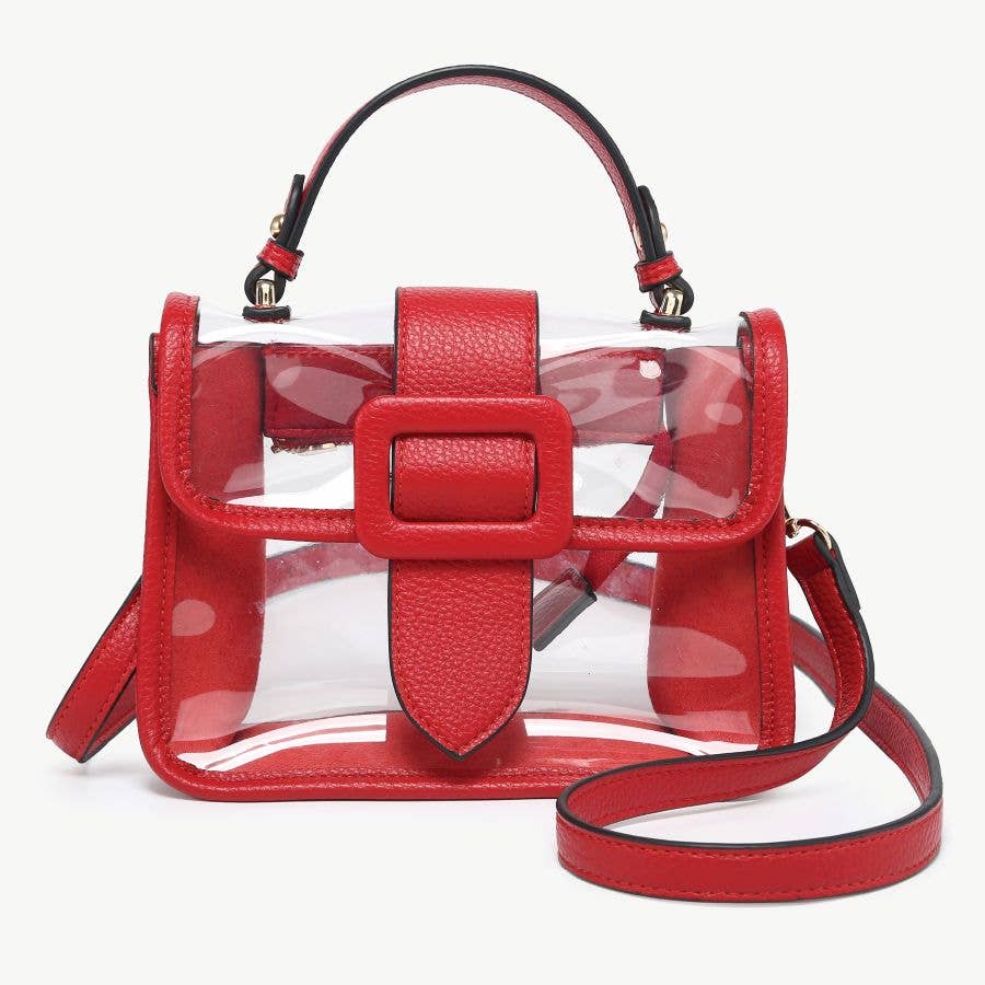 Toni Clear Crossbody Bag