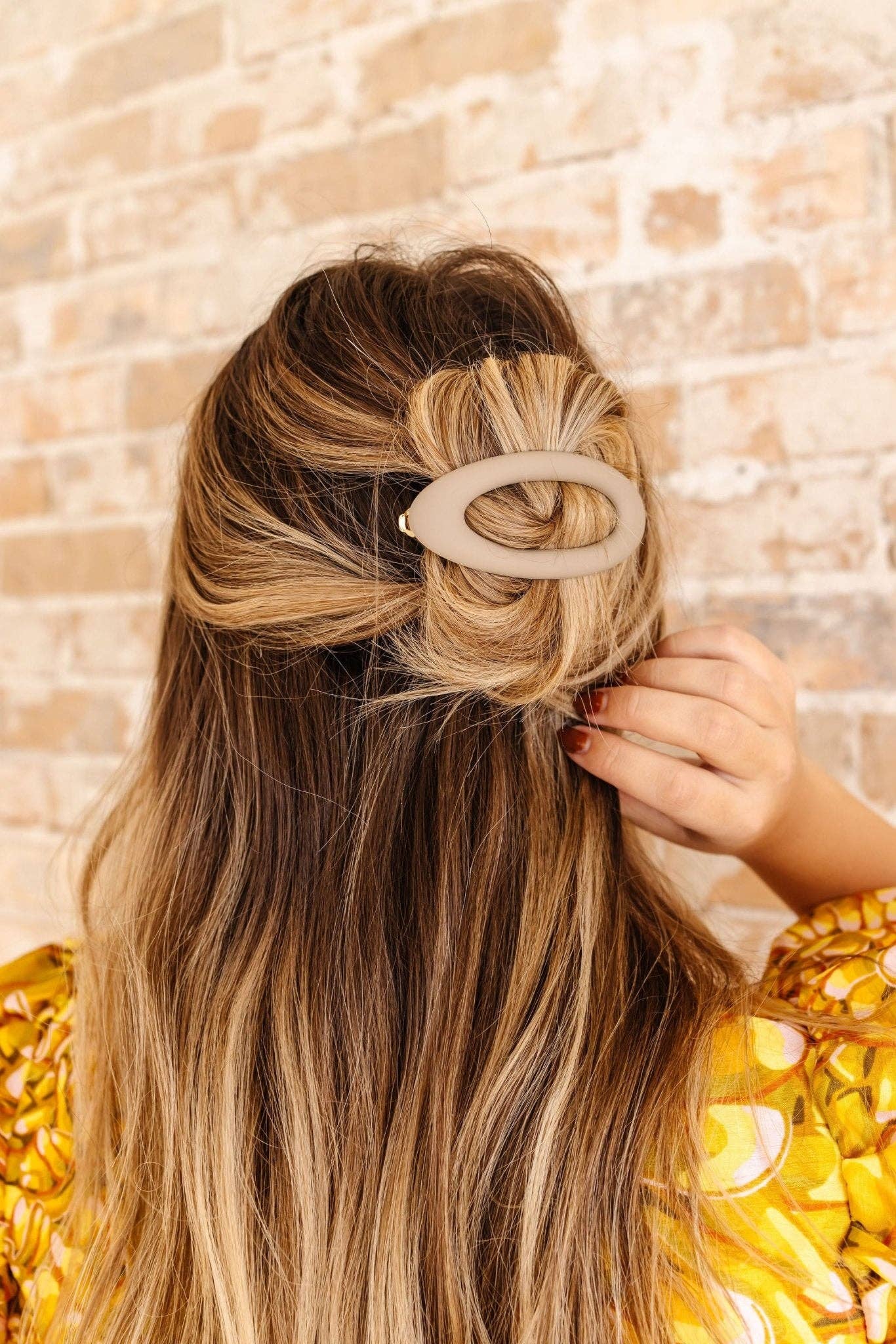 Oval Barrette