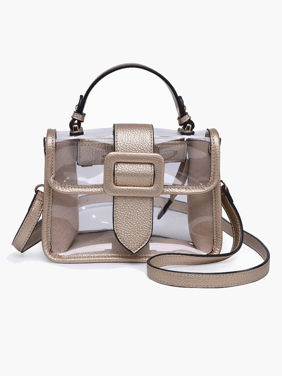 Toni Clear Crossbody Bag