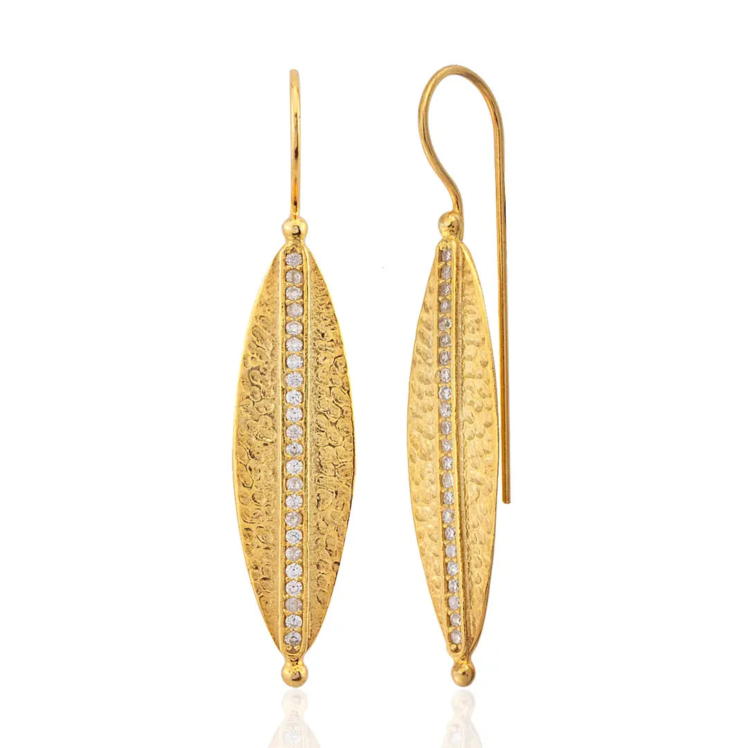 Gold Leaf Earring