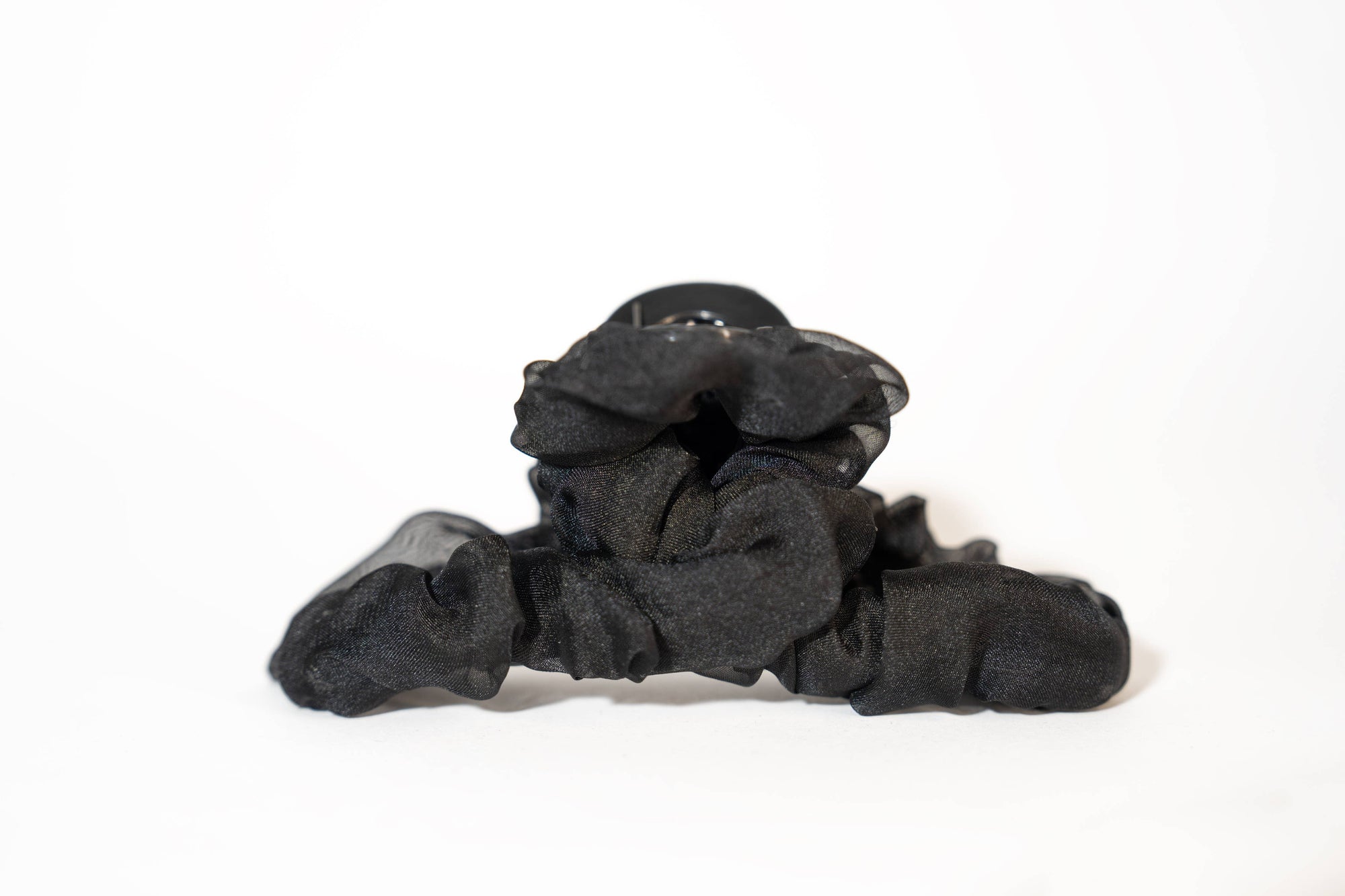 Ruched Organza Claw Clip