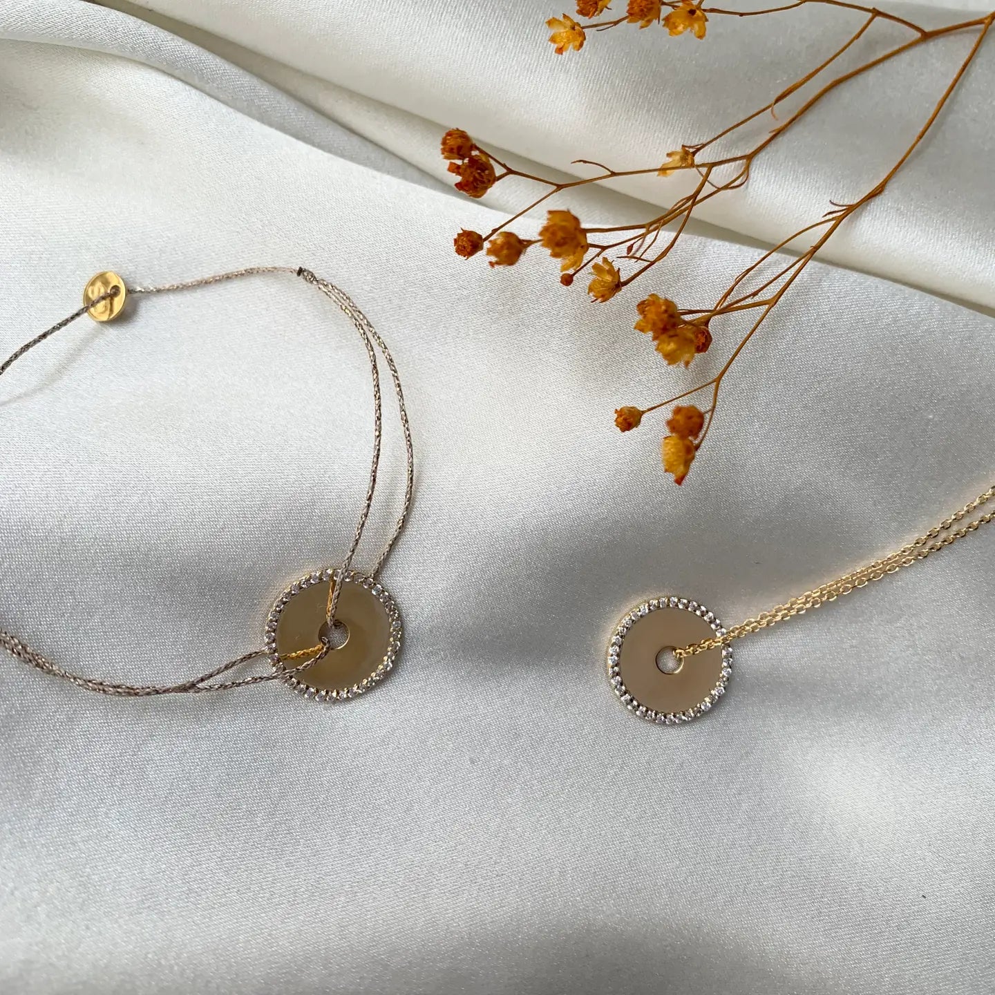 Sofia Disc Necklace