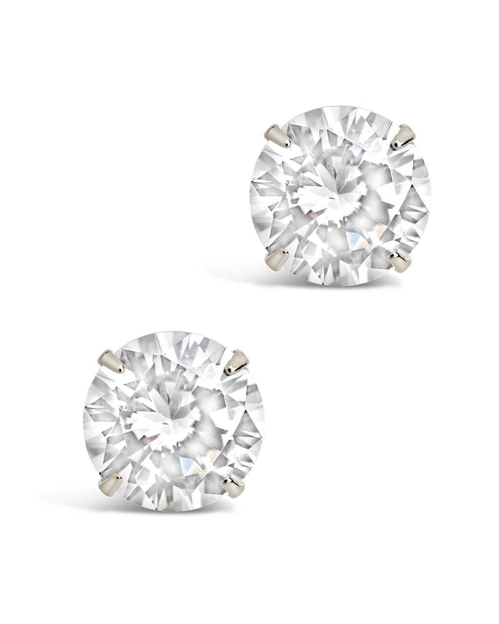 Sterling Silver Everyday Essential CZ Studs