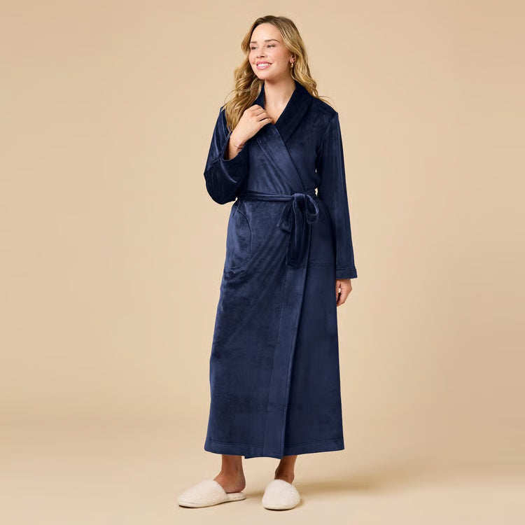 Serenity Mink Wrap Robe