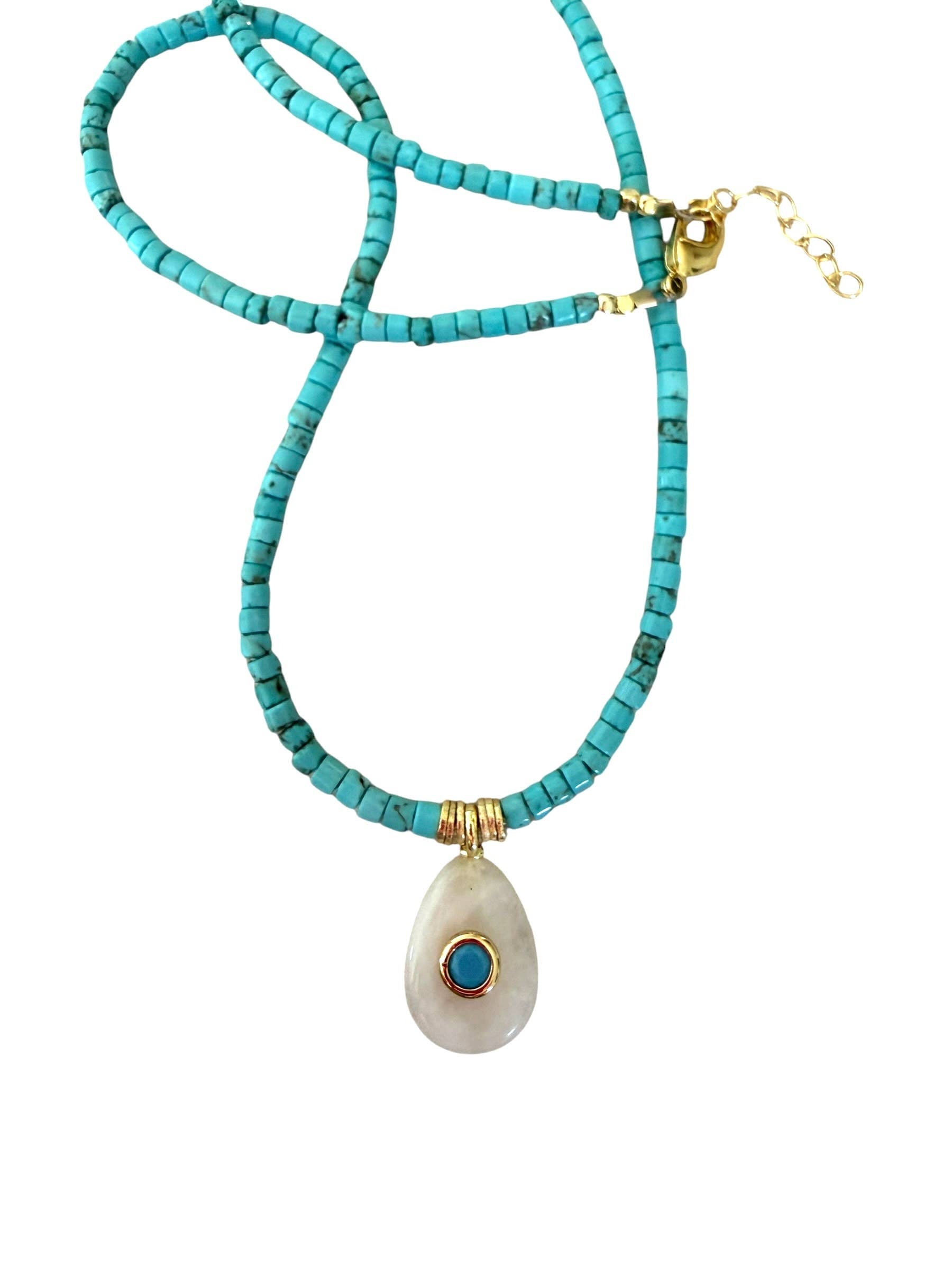 Tulum Turquoise Necklace