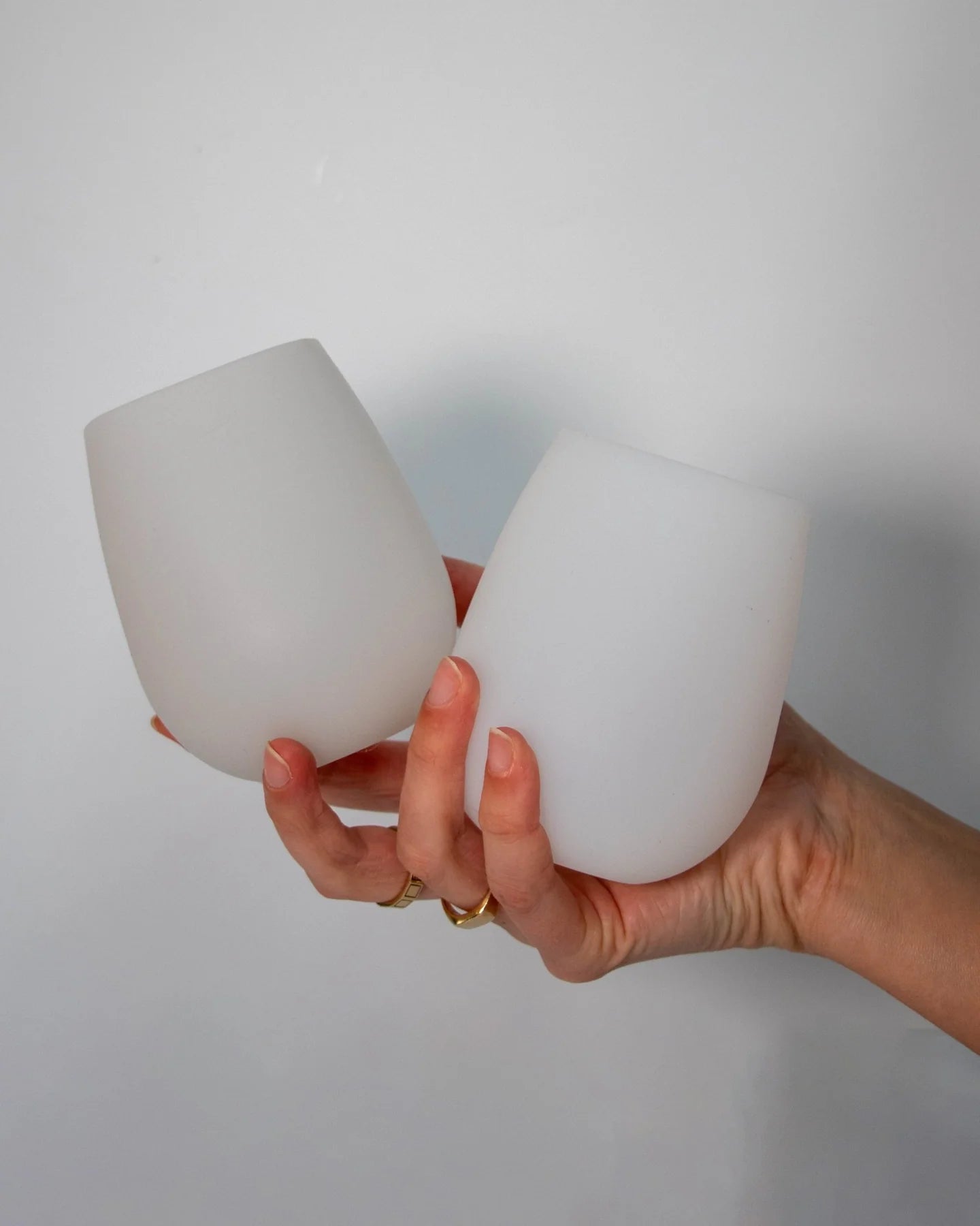 Unbreakable Silicone Tumbler Set