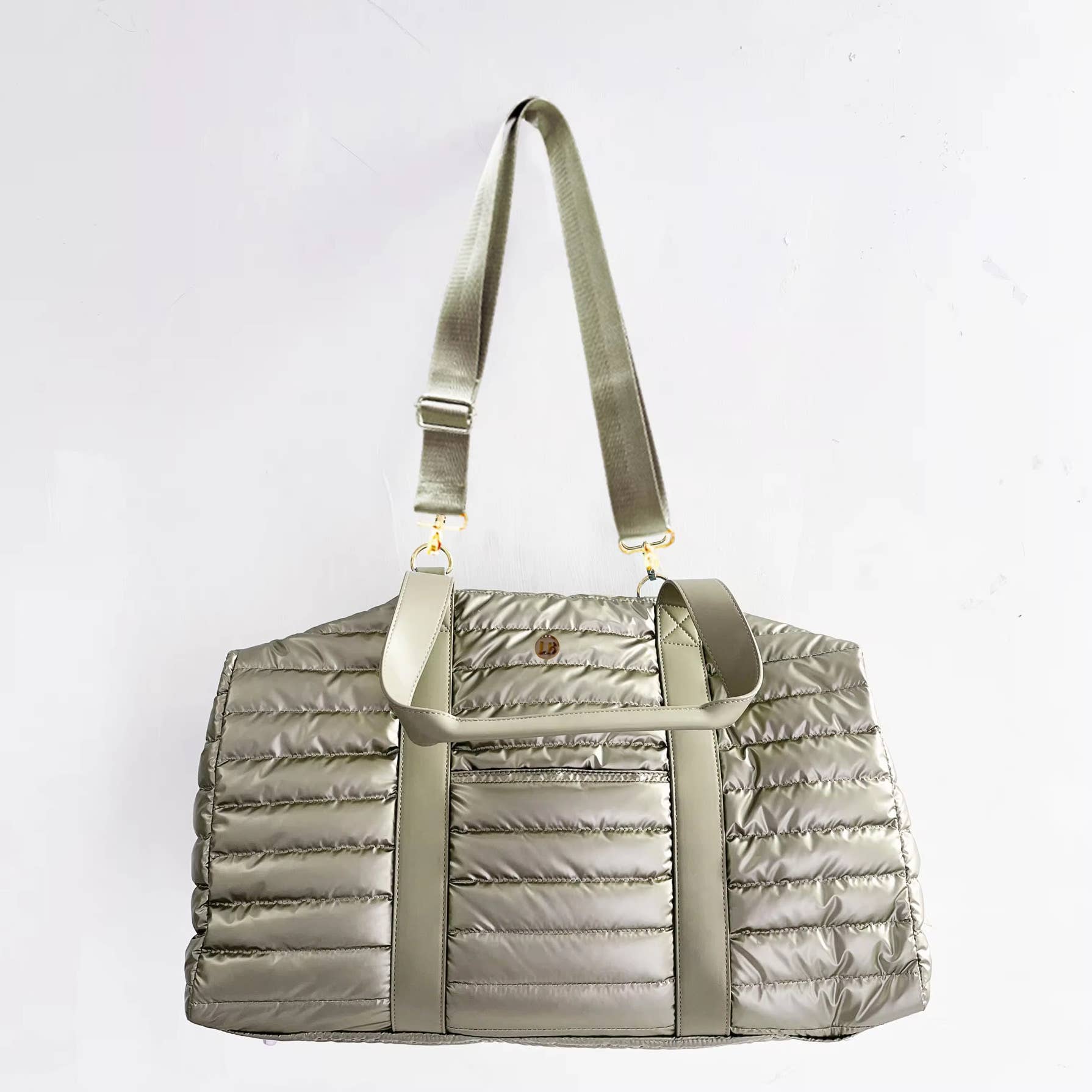 The Puffer Weekender Bag - Pebble Gray