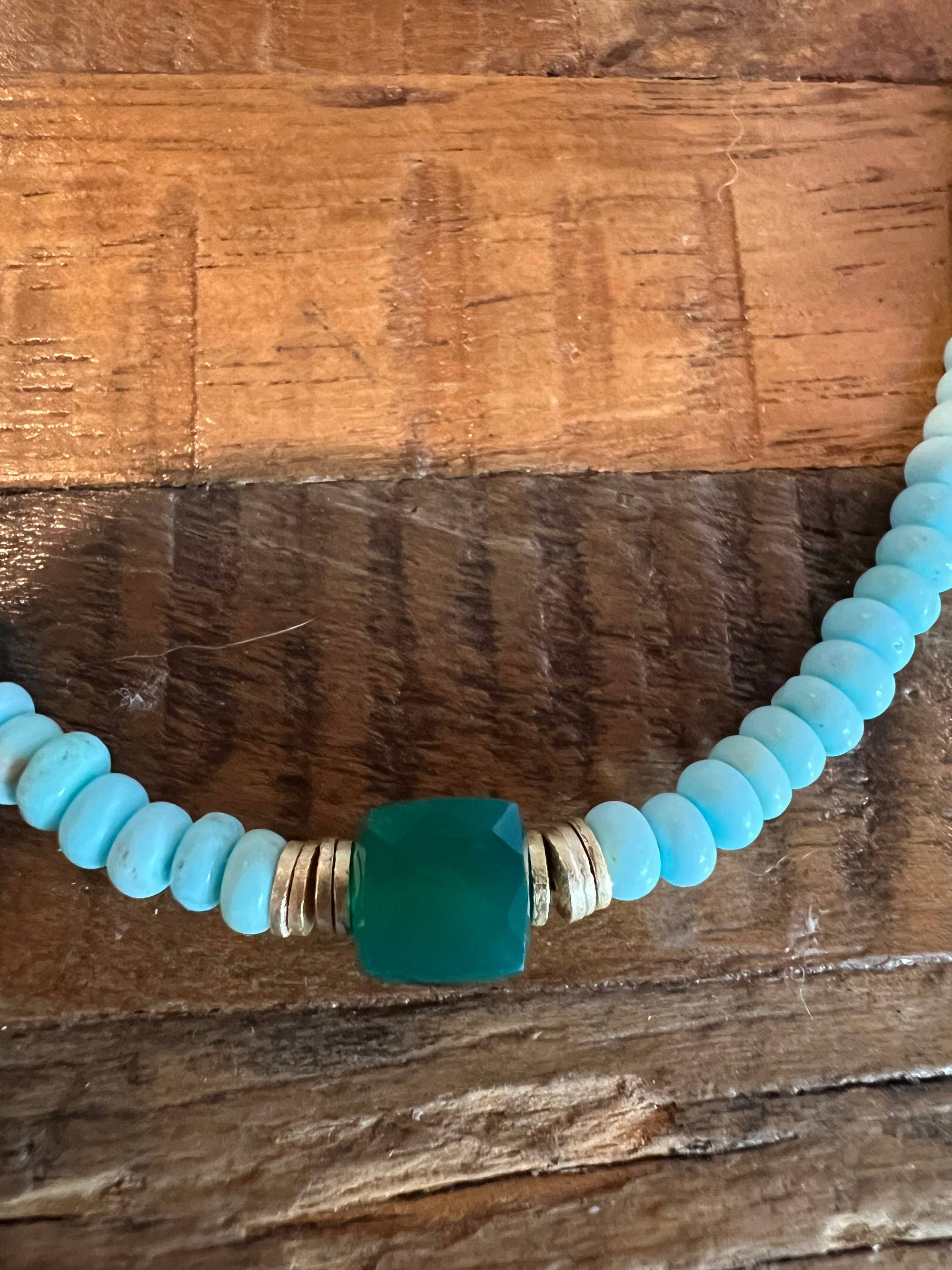 Mykonos Stone Necklace
