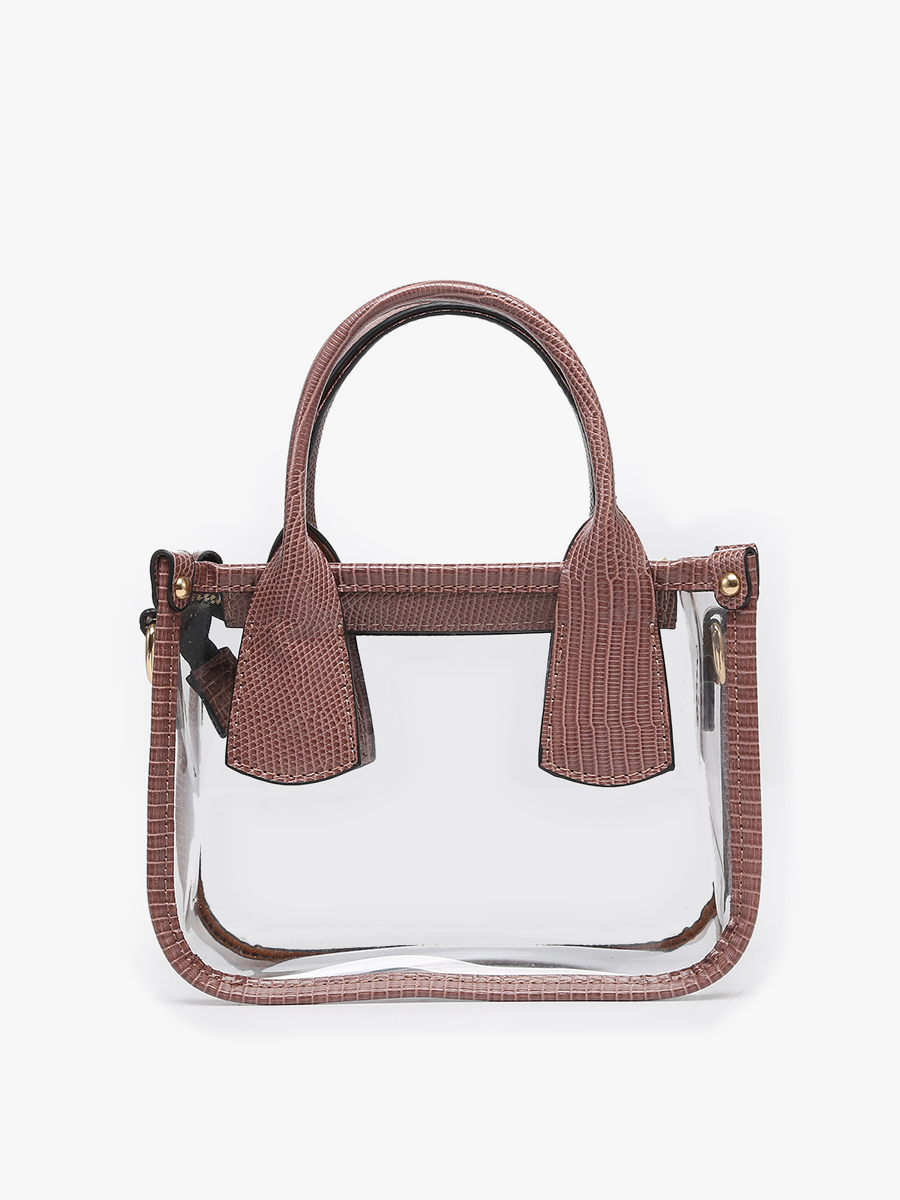 Stacey Clear Satchel Bag