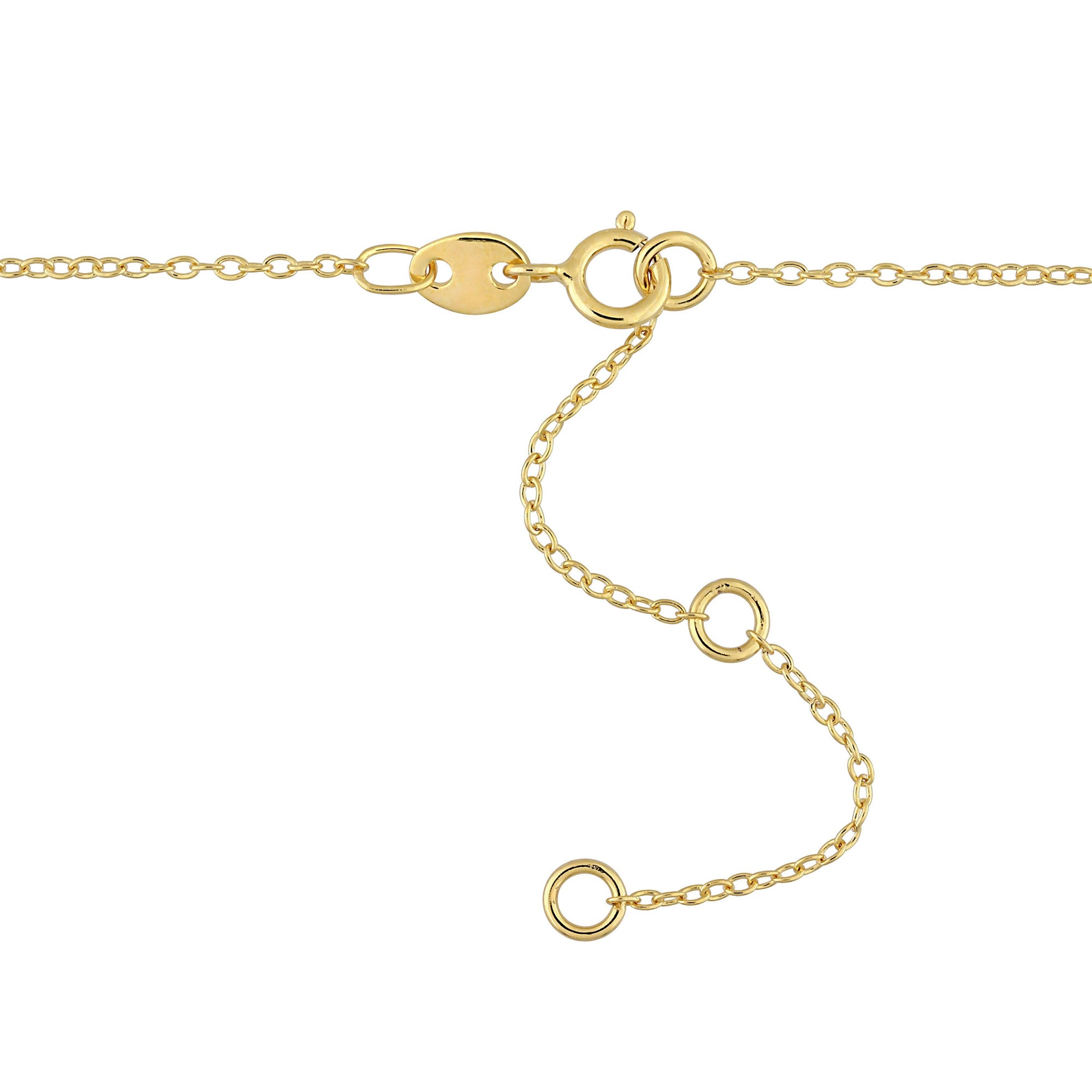 Diamond Bezel Station Necklace