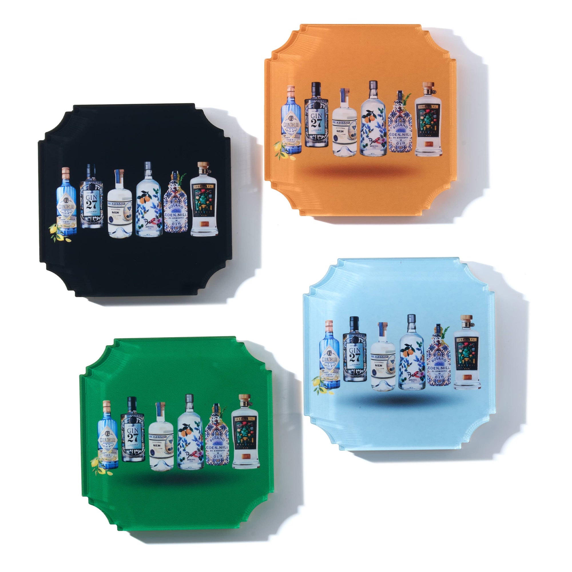 Boxed Acrylic Coaster Sets, Have a Drink