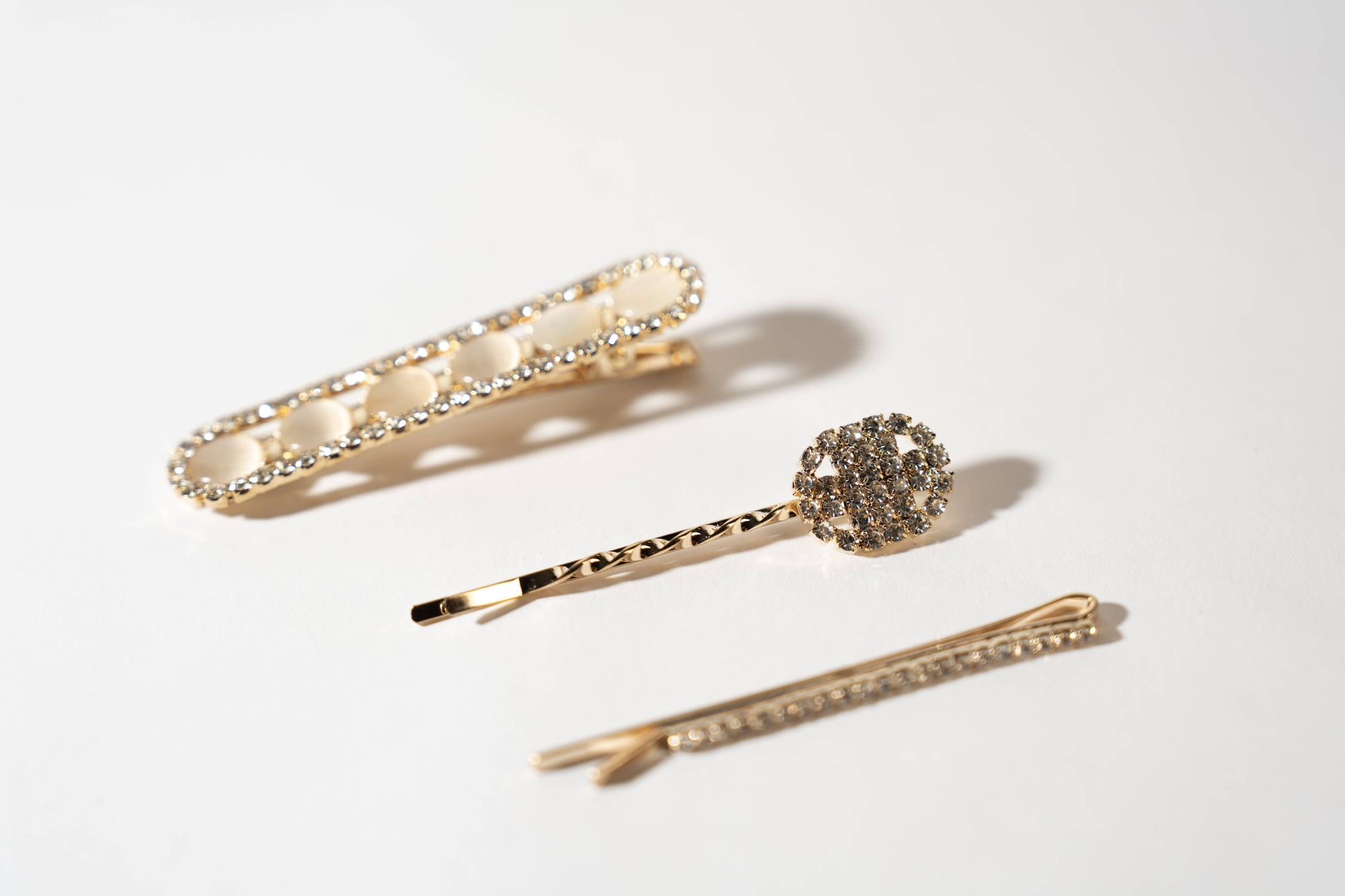 Festive Crystal Hair Pins