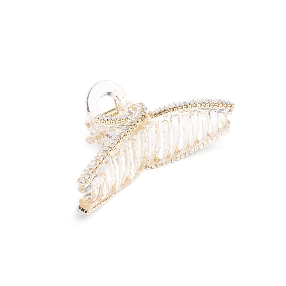 Jeweled Hair Claw Clip