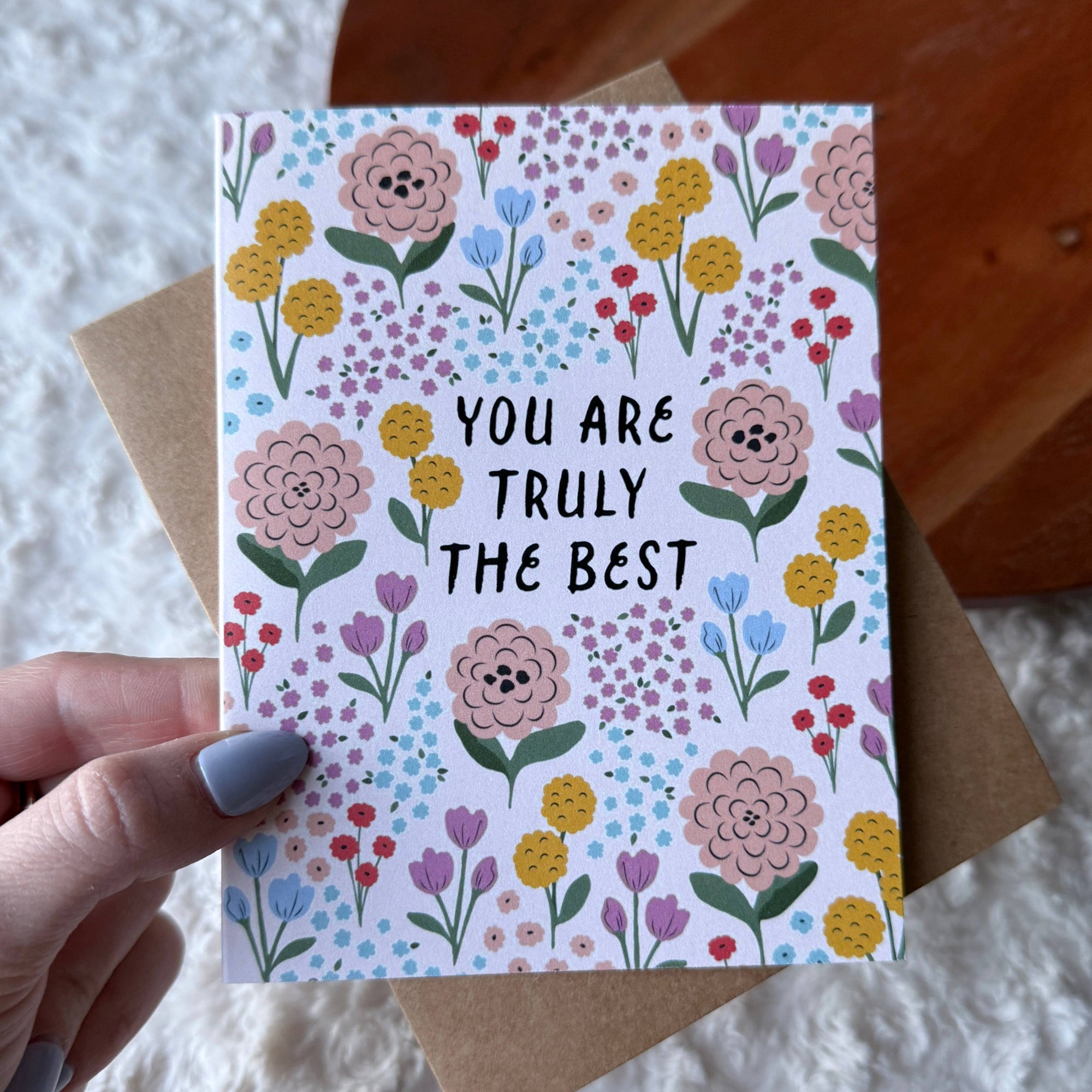 "You are truly the best" Thank You Card