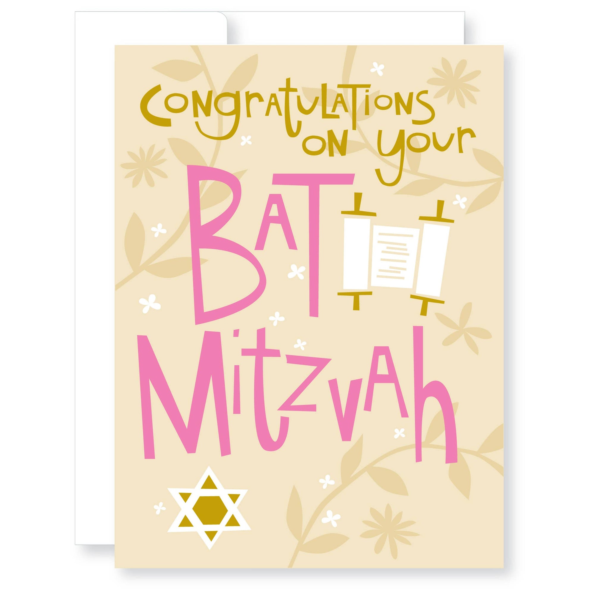 Bat Mitzvah Card