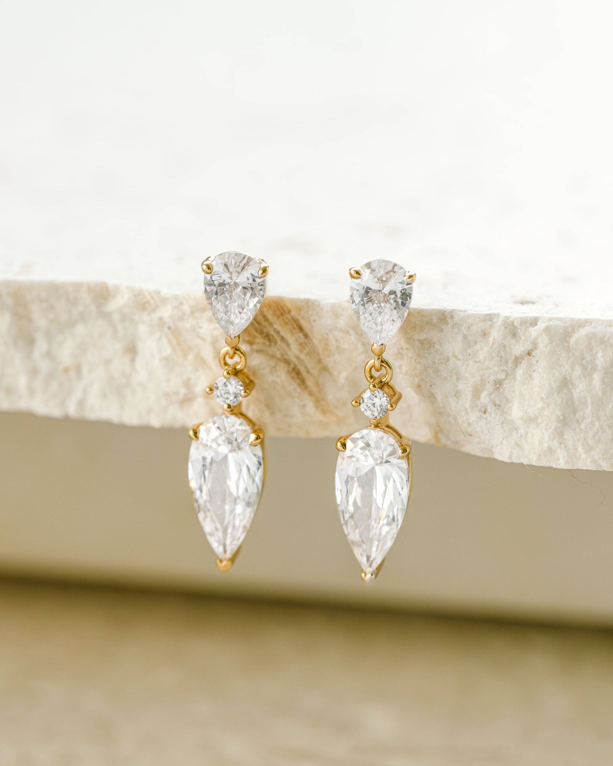 Juliette Pear Drop Earrings