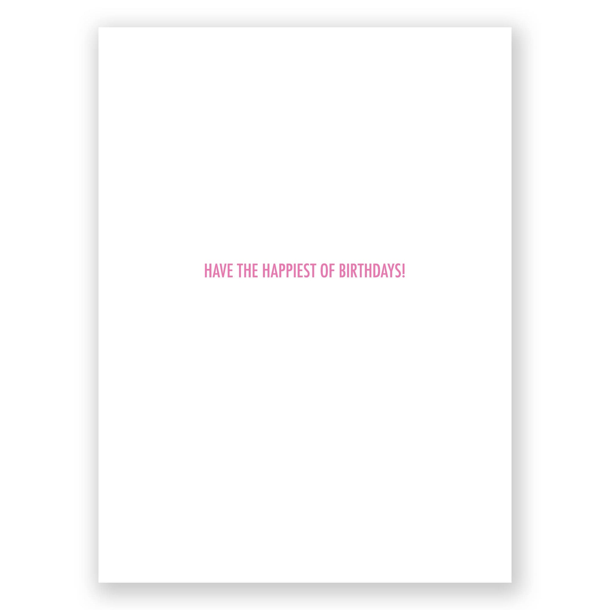 Happy Happy Birthday Greeting Card