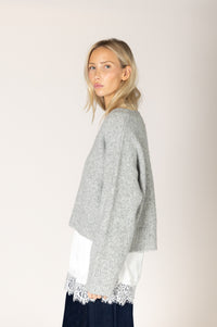 LUXE V SWEATER
