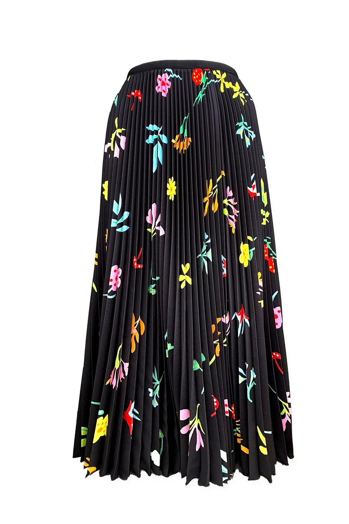 Daisy Pleated Maxi Skirt