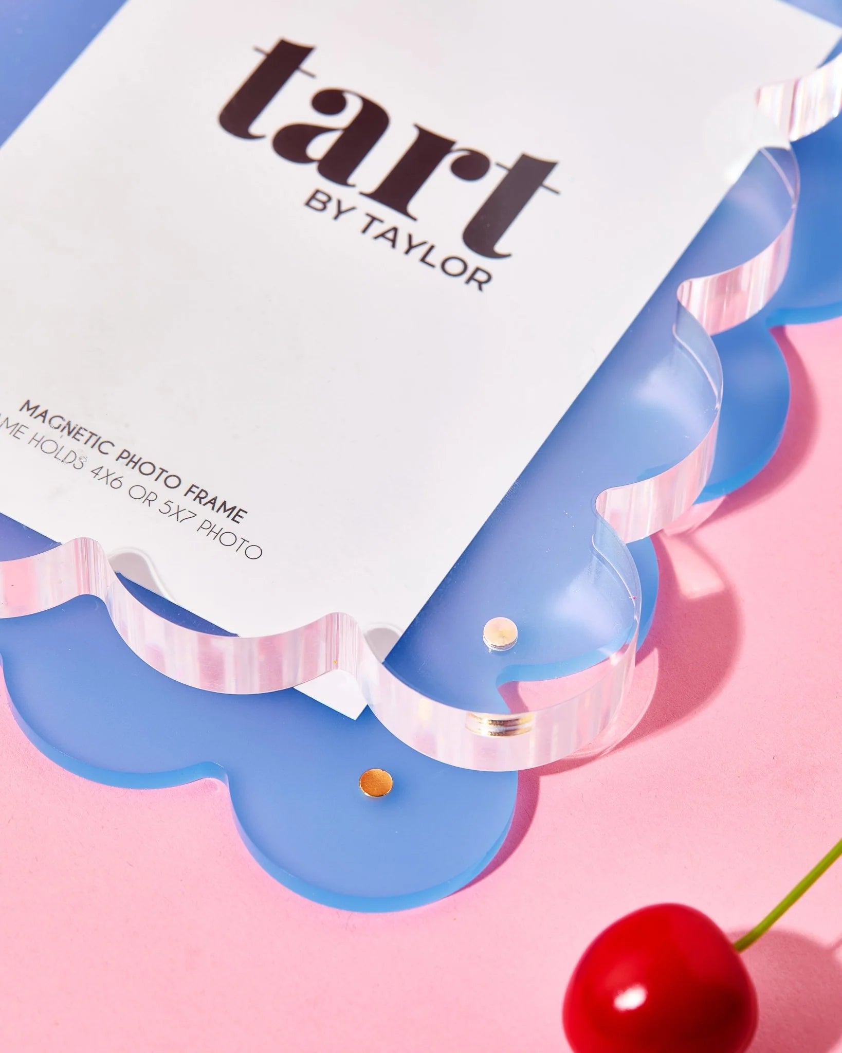 Denim Blue Acrylic Photo Frame