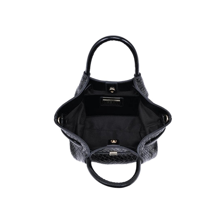 Selena Embossed Woven Crossbody