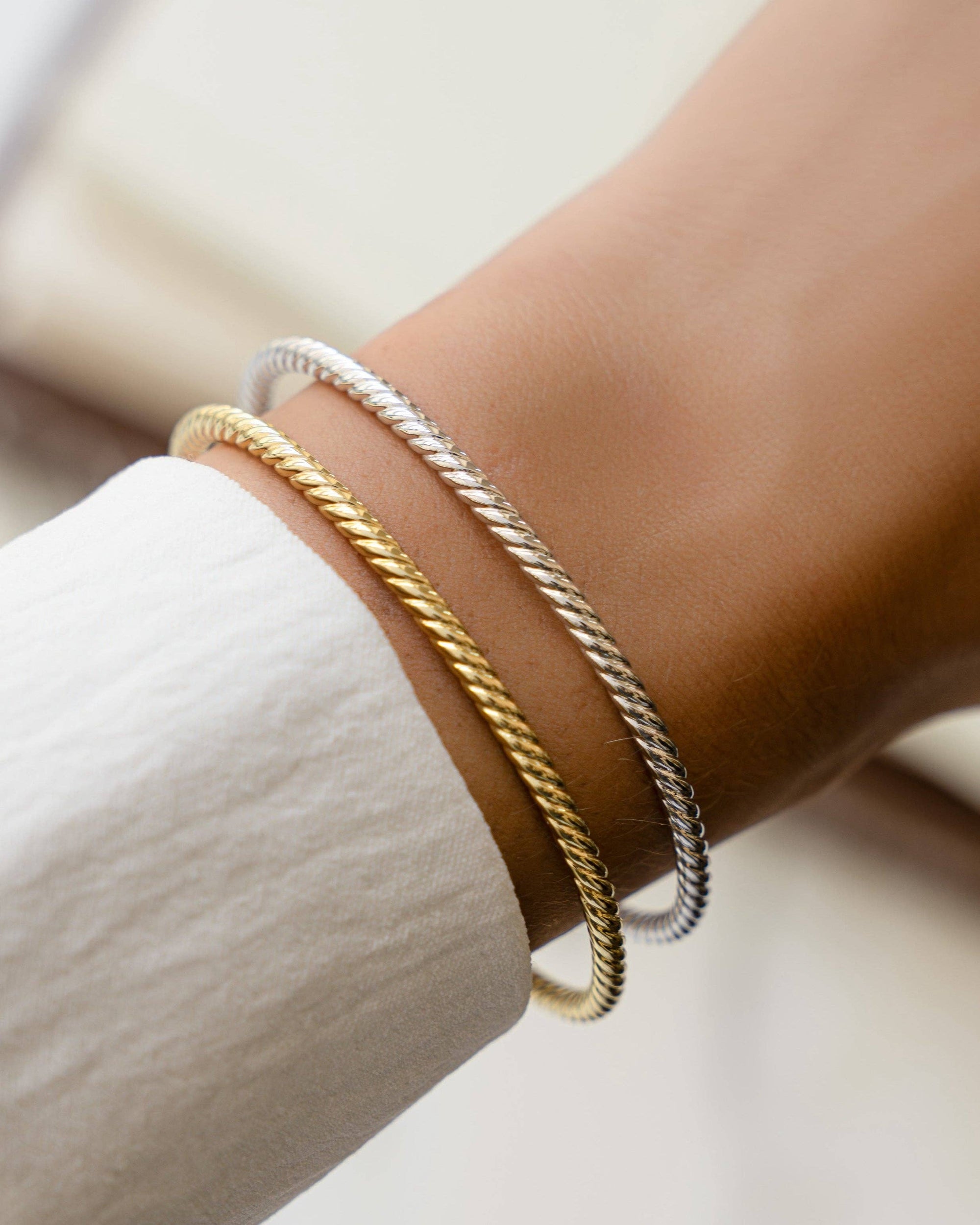 Twisted Bangle Cuff