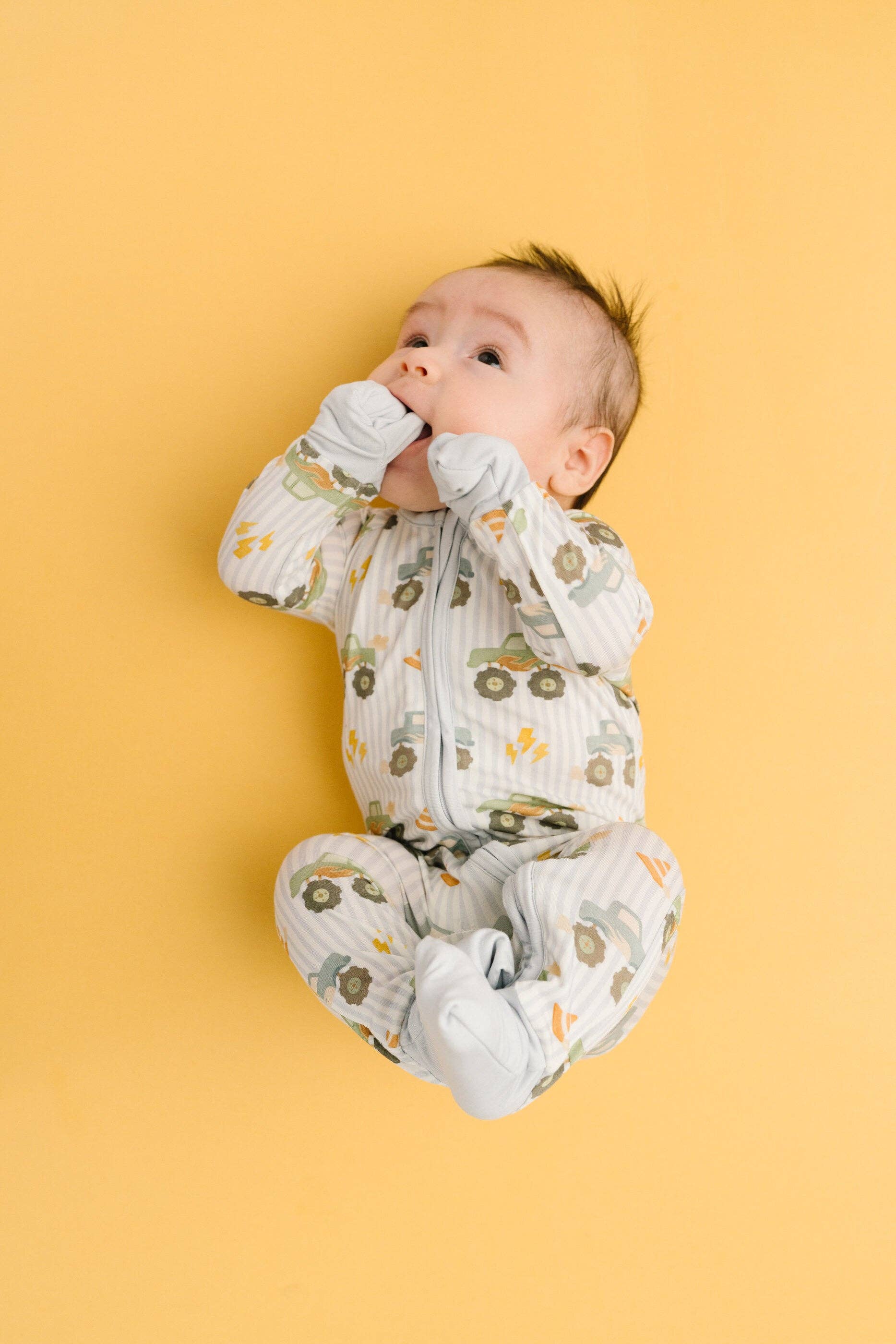 Baby Bamboo Sleeper - Monster Truck
