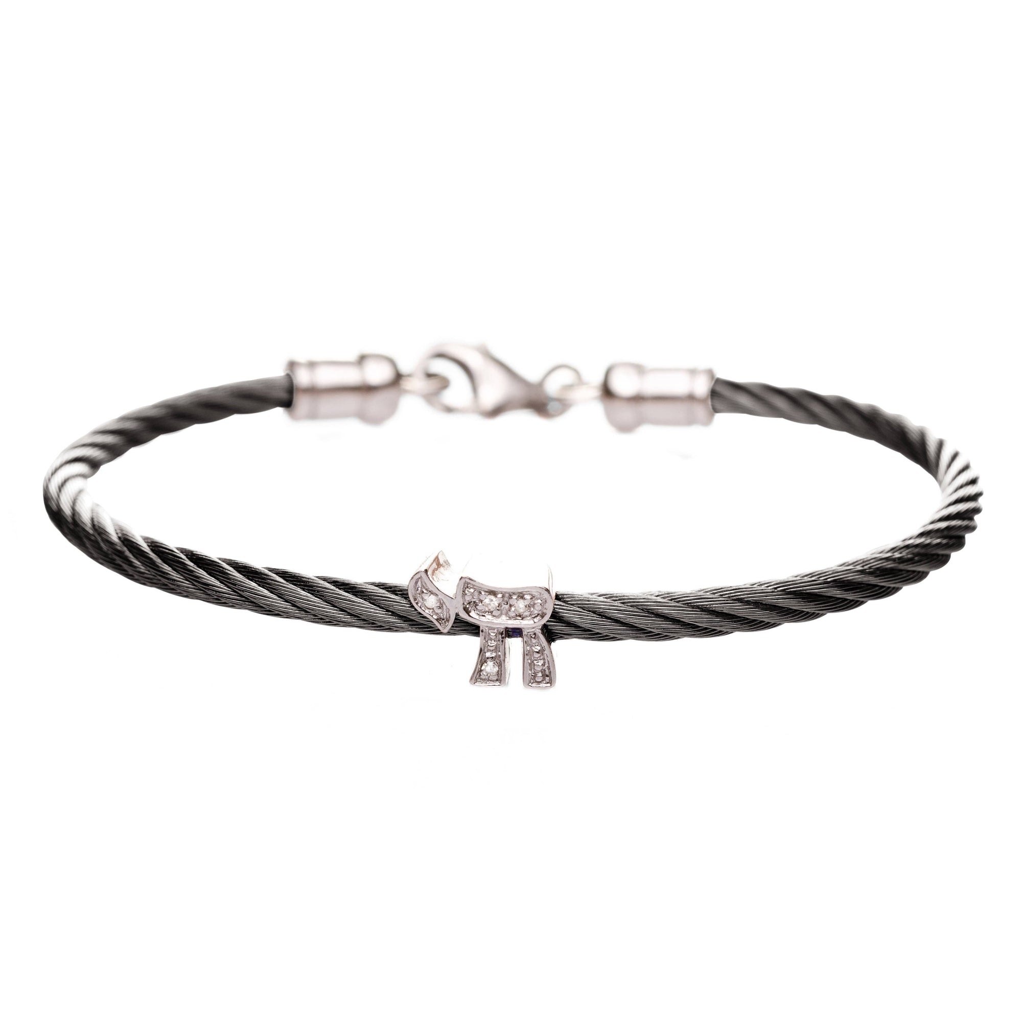 Diamond Chai Cable Bracelet- To Life!