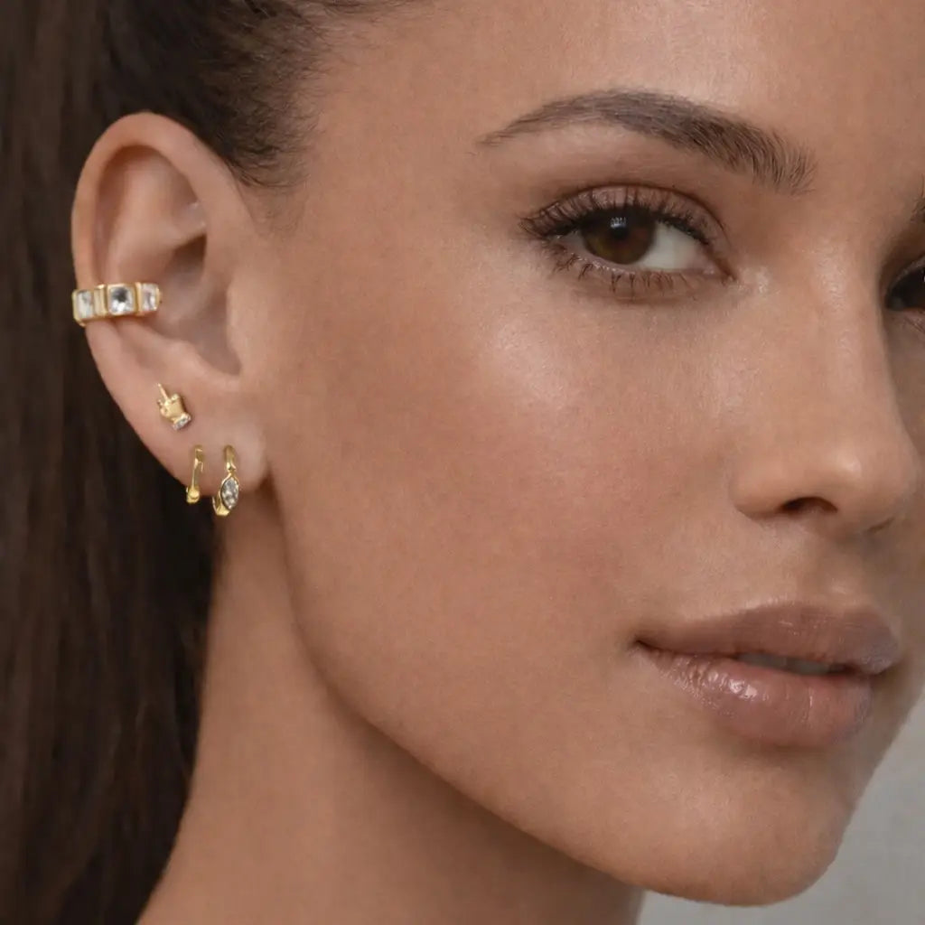 Keri Bezel Ear Cuff