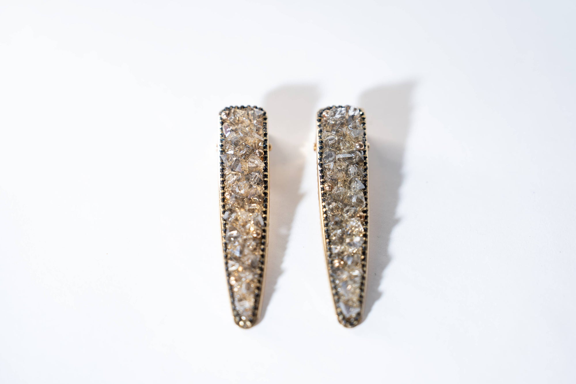 Scattered Crystals Hair Pin