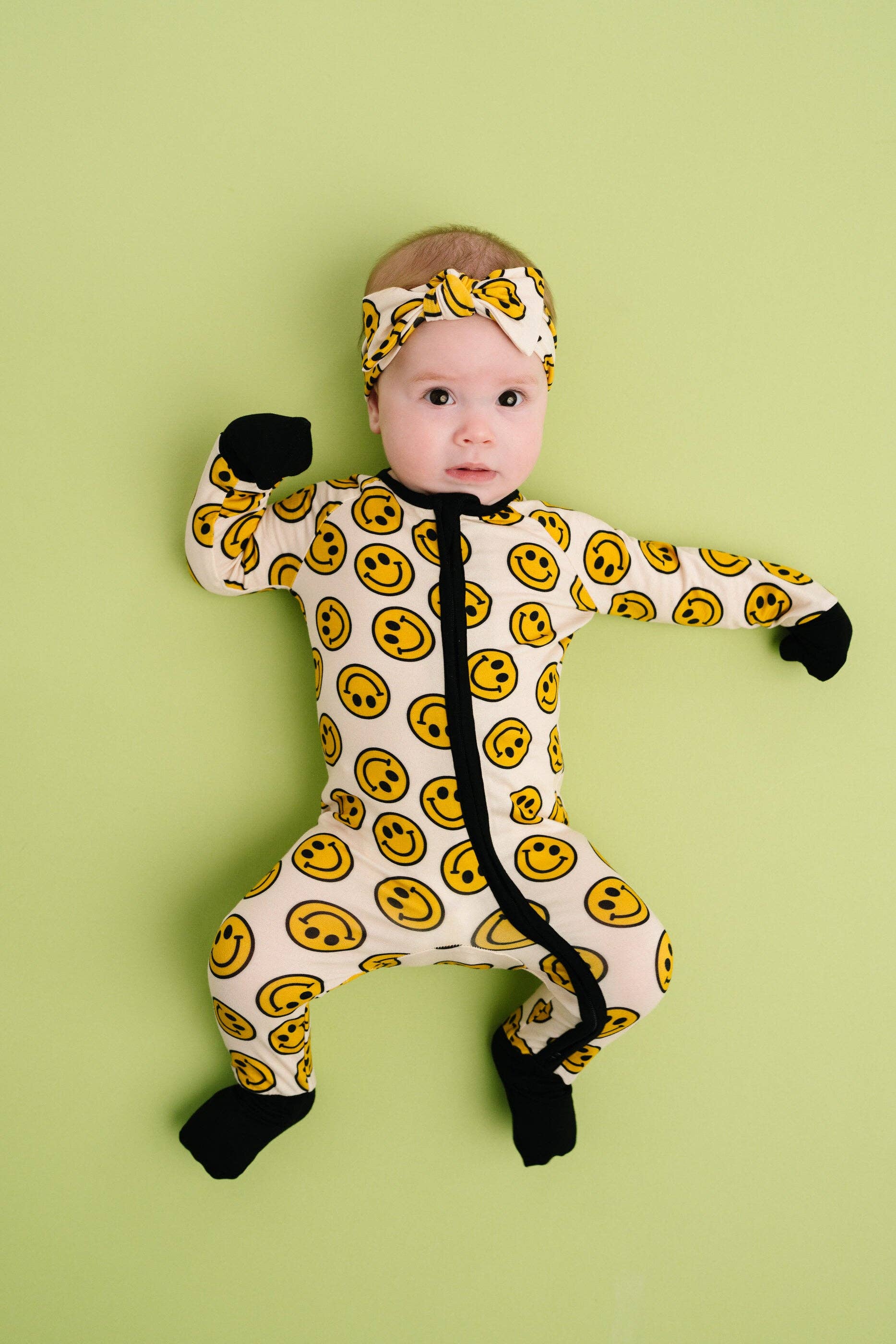 Baby Bamboo Sleeper - Happy Day