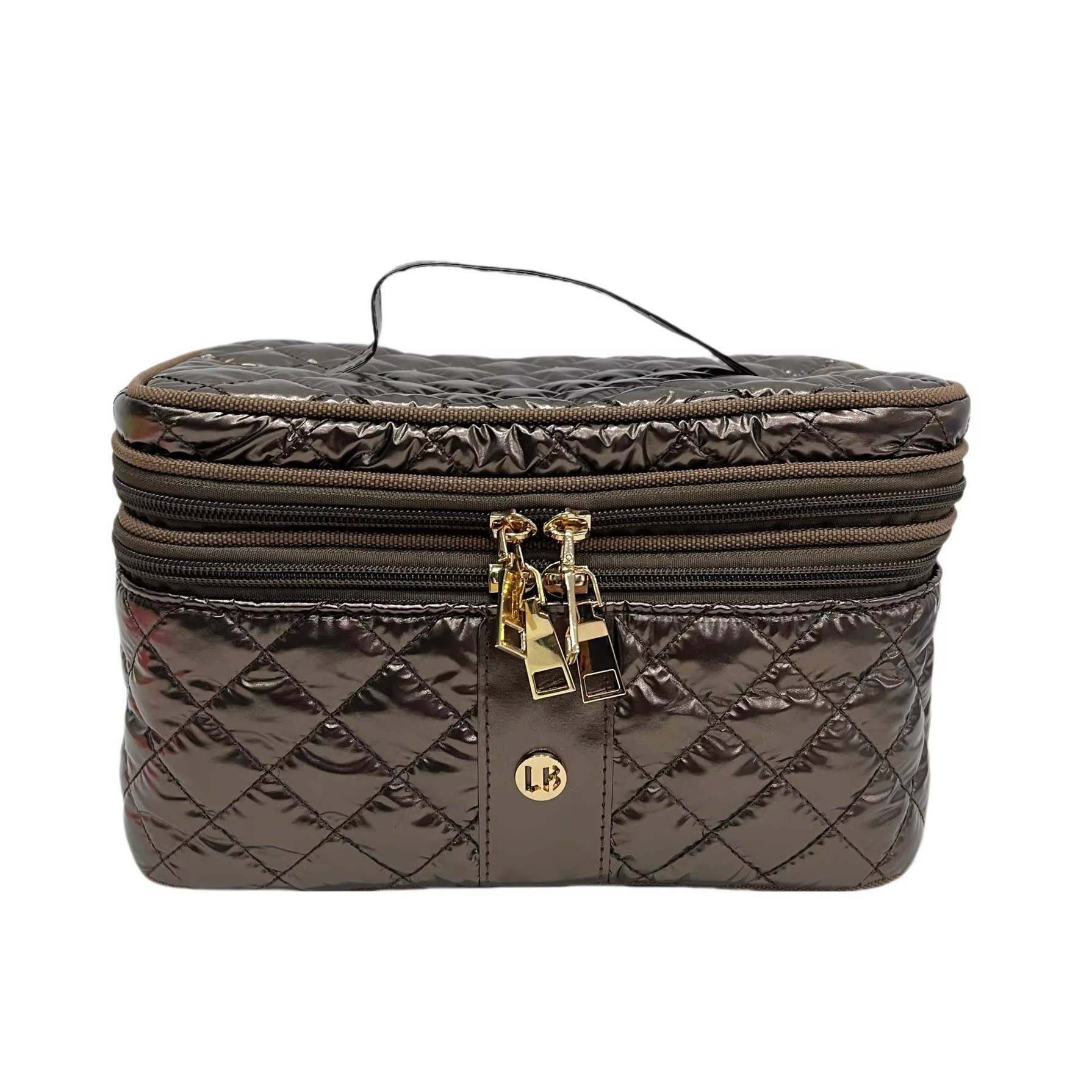 Glambox Cosmetic Case  - Coco Mocha 