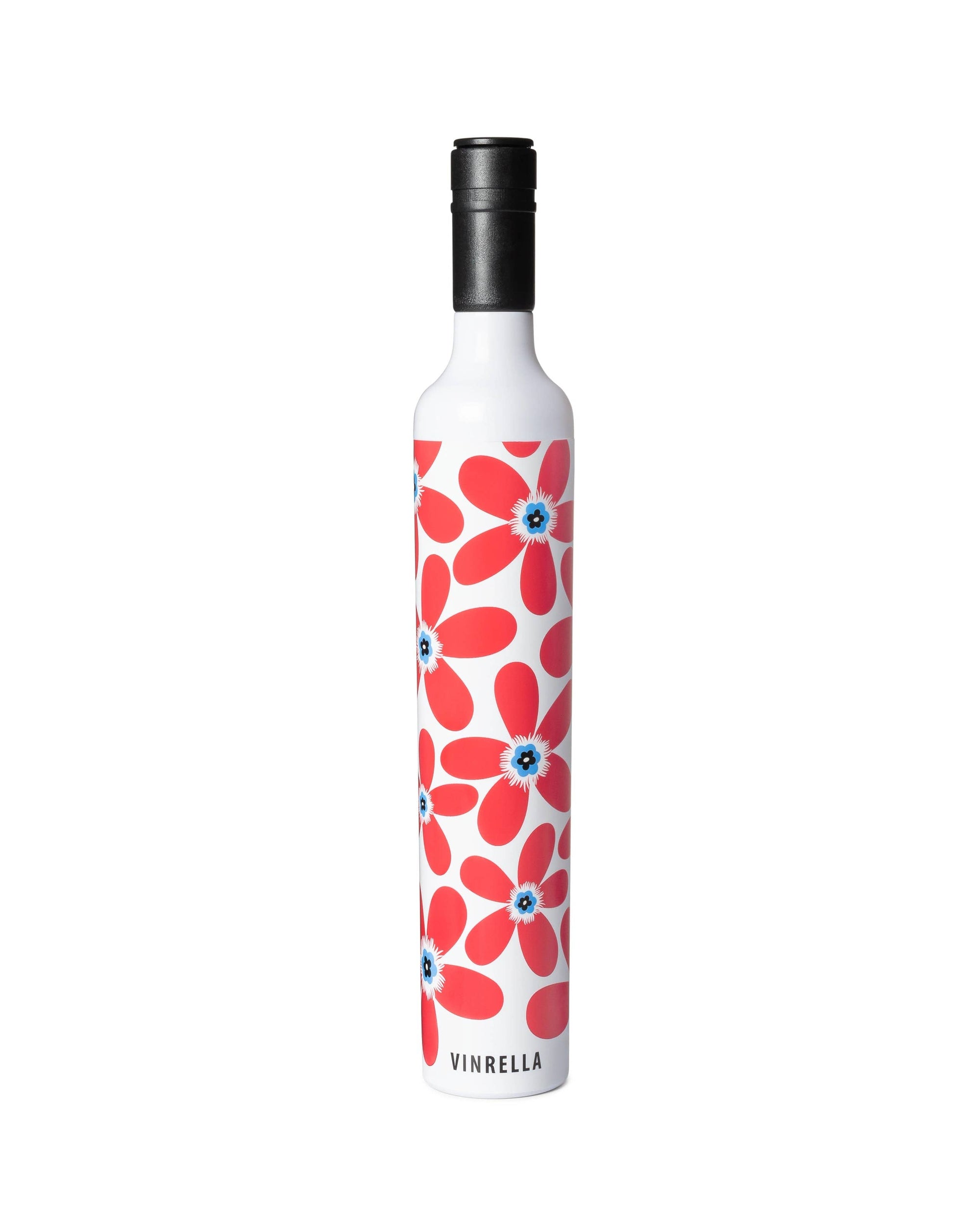 Wine Bottle Umbrella - Cherry Pop Floral