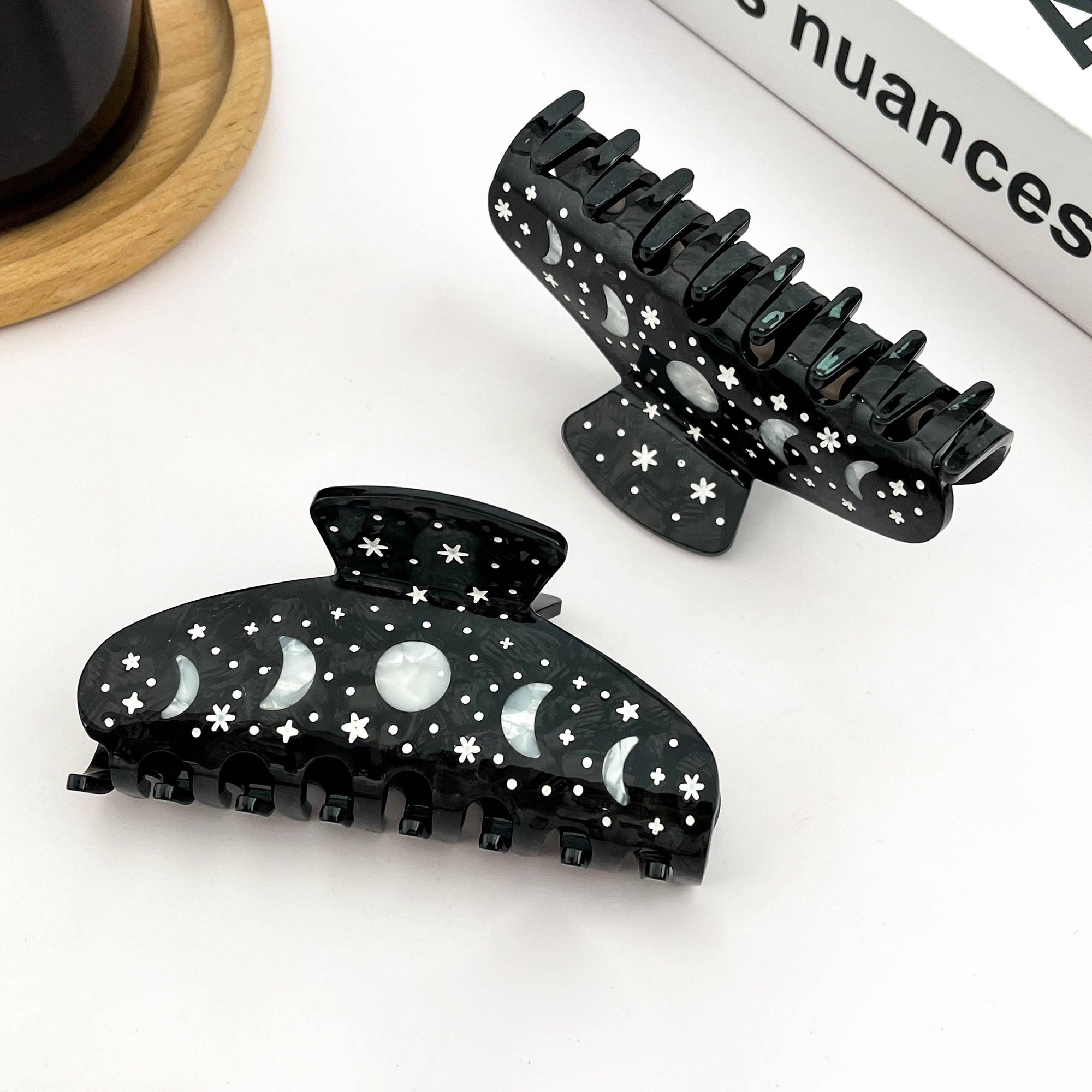 Starry Night Hair Claw Clip