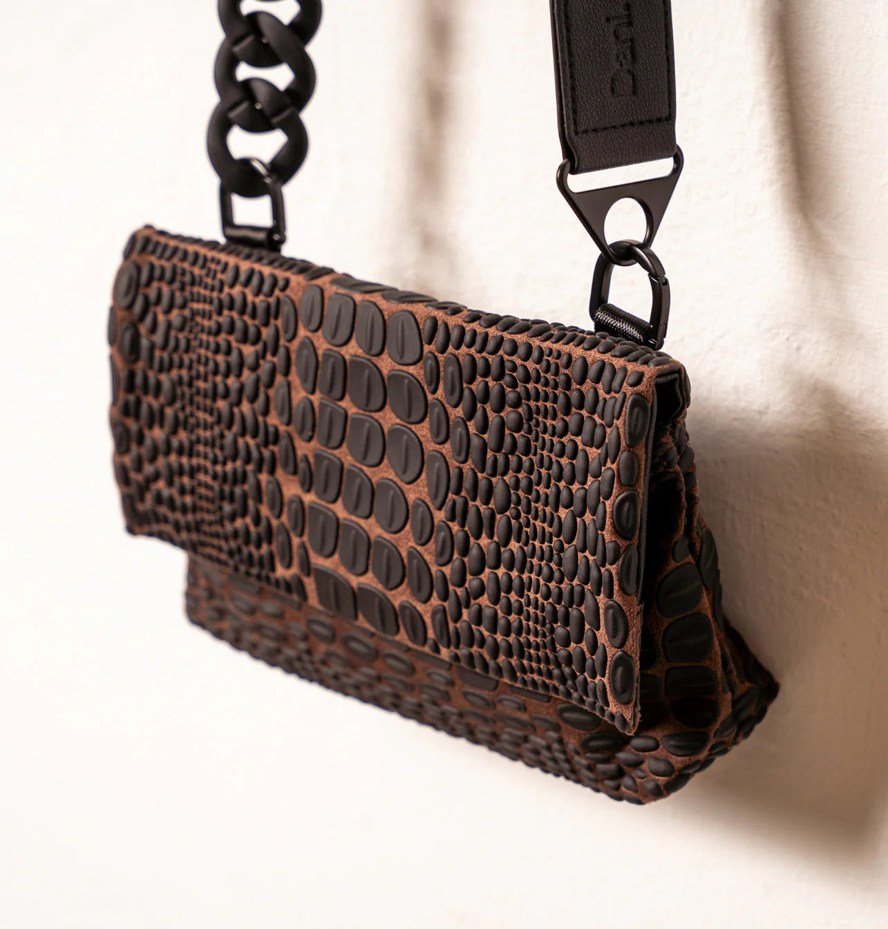 Tokyo Crossbody Clutch - Cafe