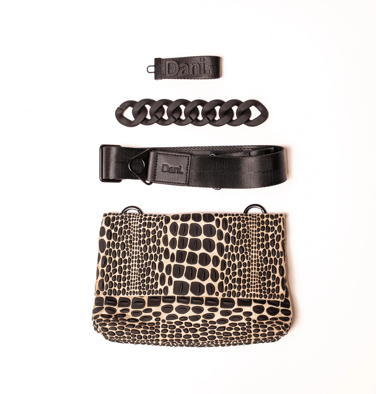 Tokyo Crossbody Clutch - Cream