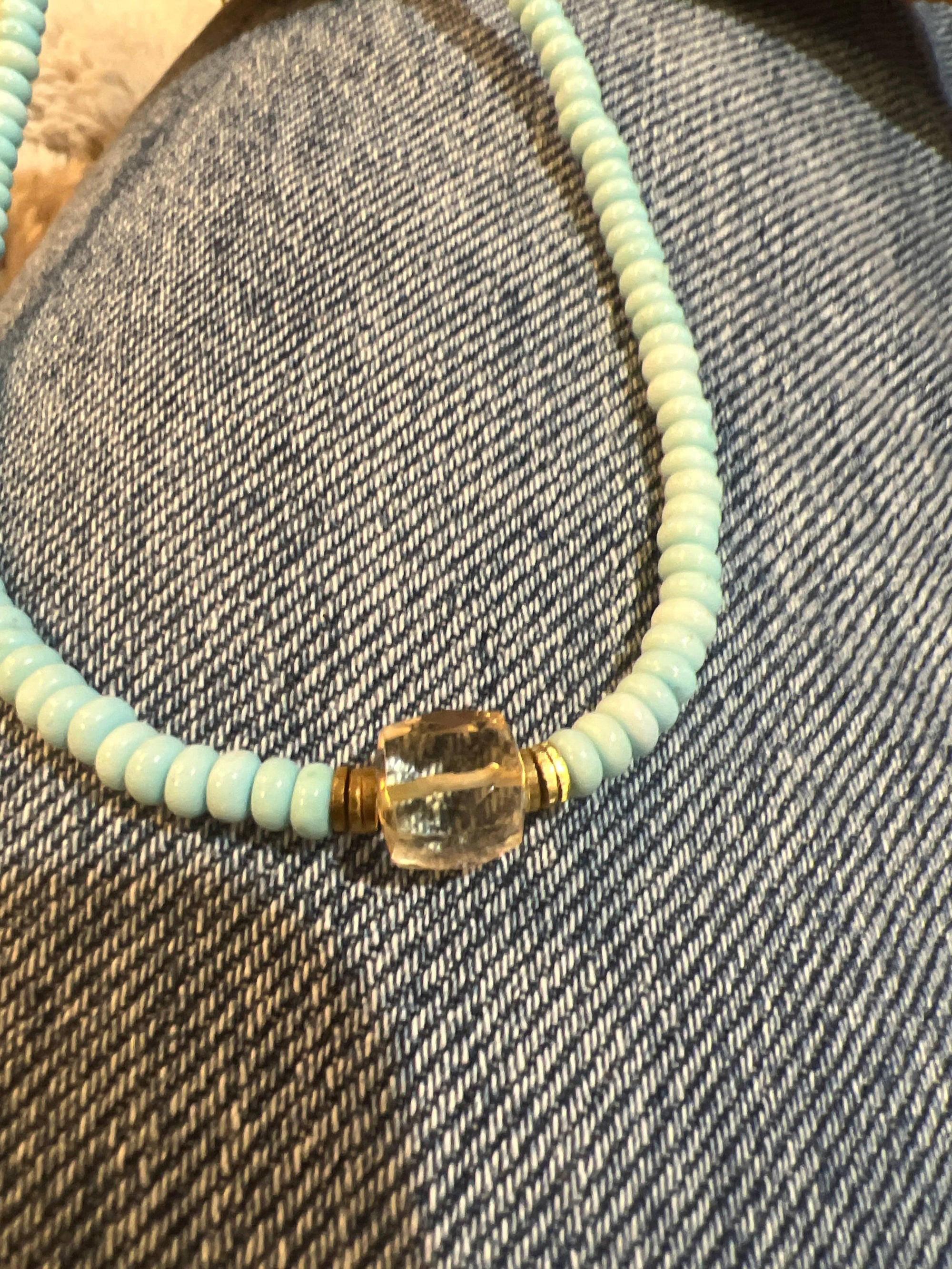 Mykonos Stone Necklace