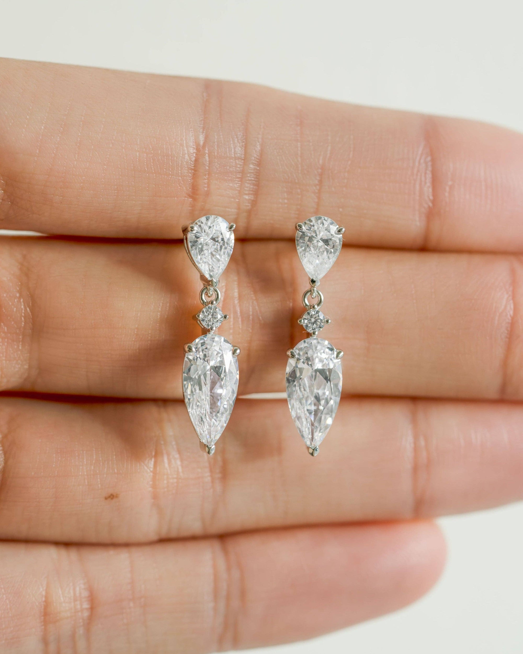 Juliette Pear Drop Earrings