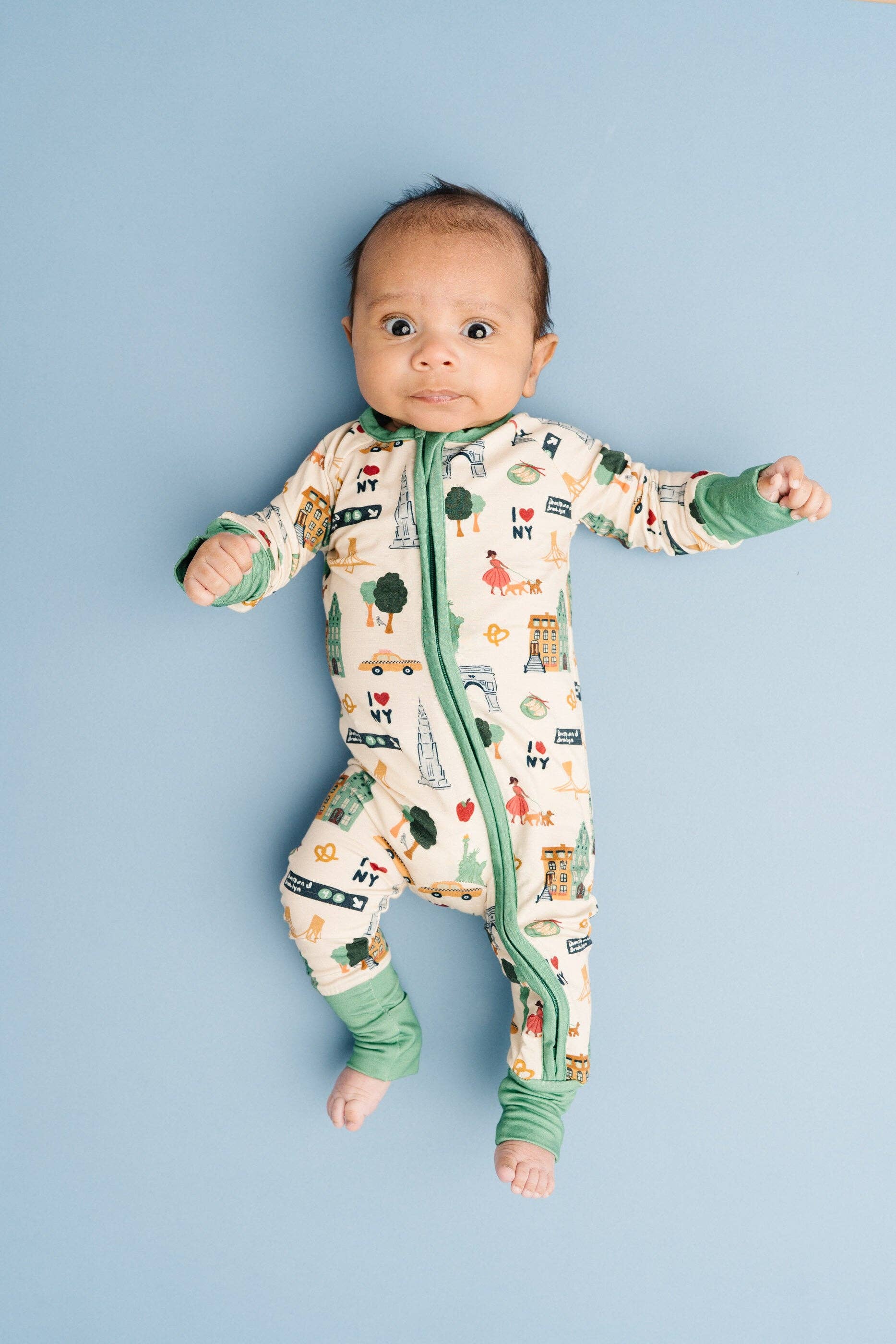 Baby Bamboo Sleeper - New York