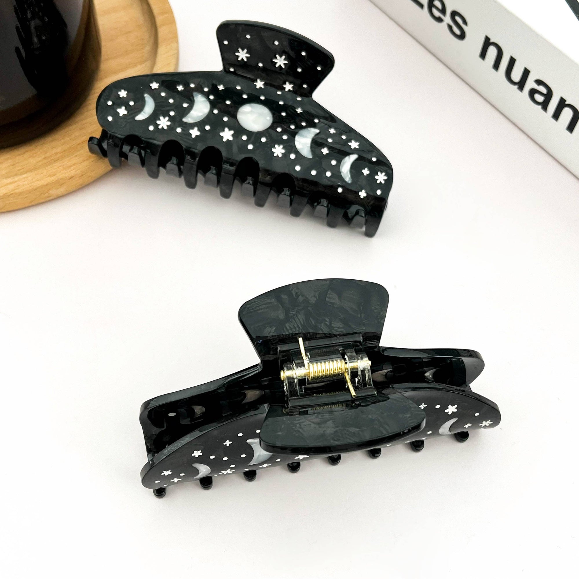Starry Night Hair Claw Clip