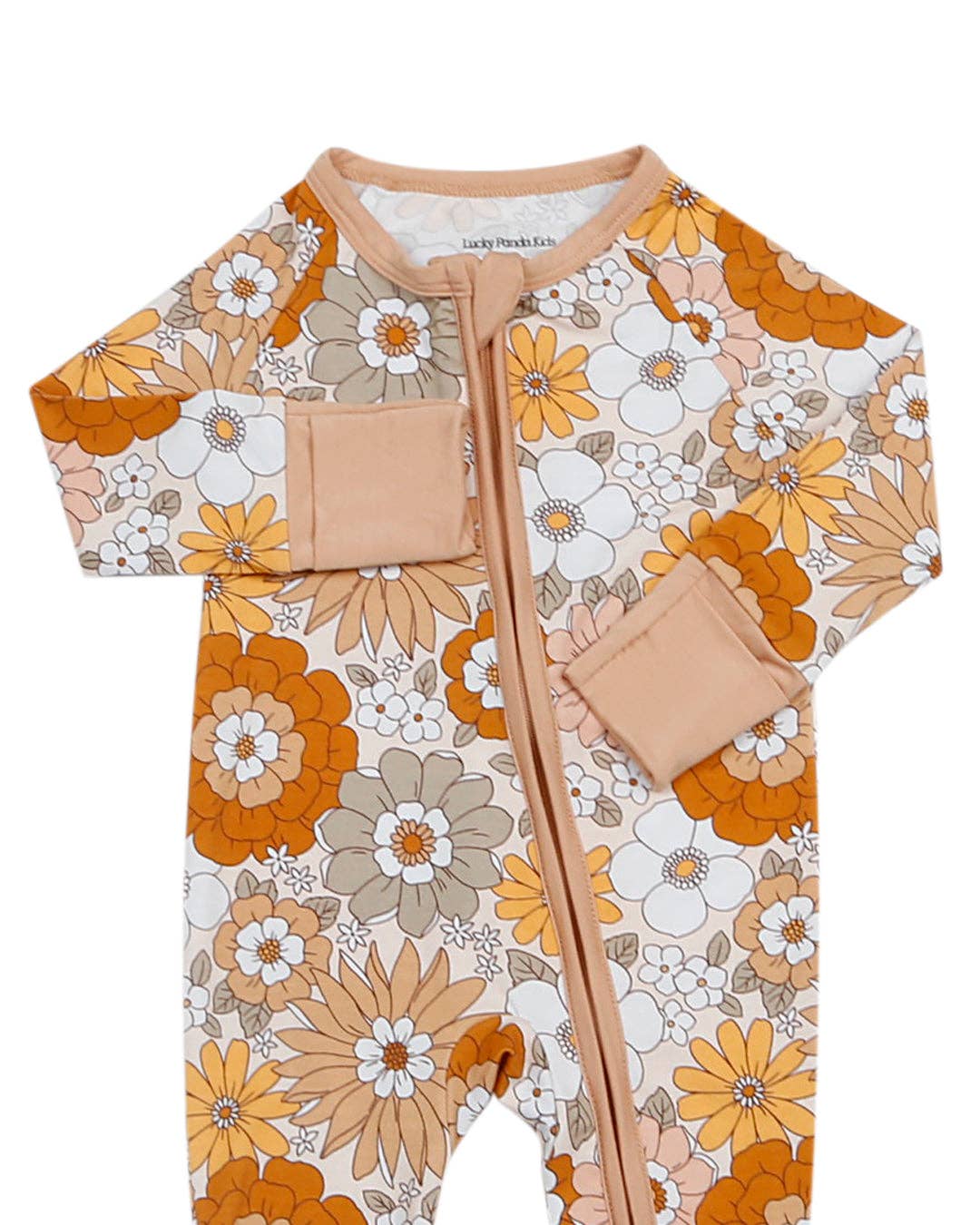 Bamboo Zip Romper | Petal Pop