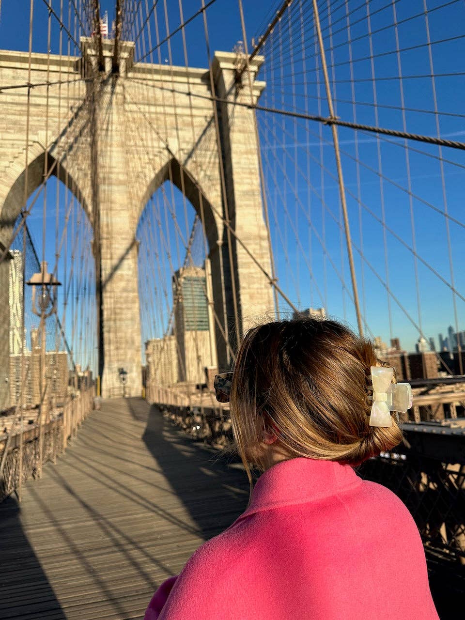 Classic Bow Claw Hair Clip