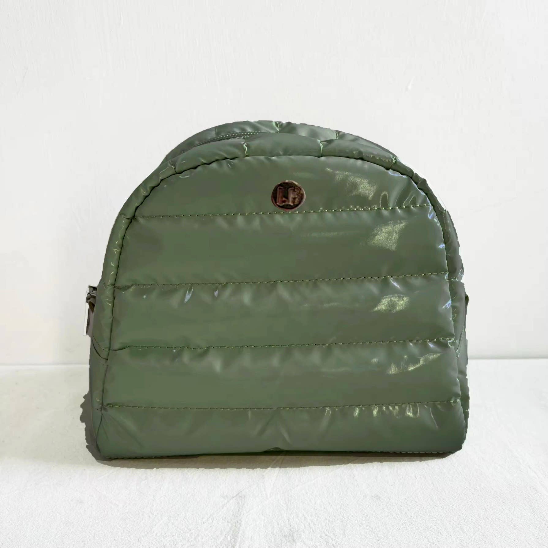 Puffer Cosmetic Bag - Sage Green