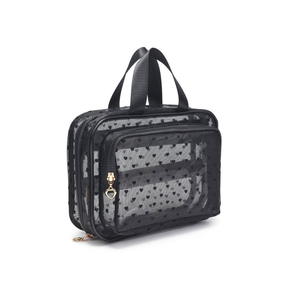 Flocked Hearts Travel Organizer