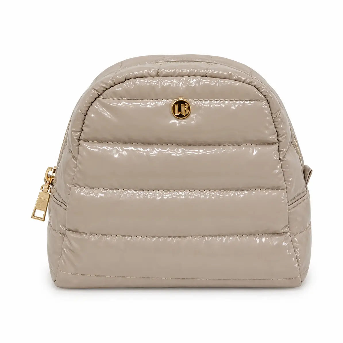 Puffer Cosmetic Bag  - Fawn